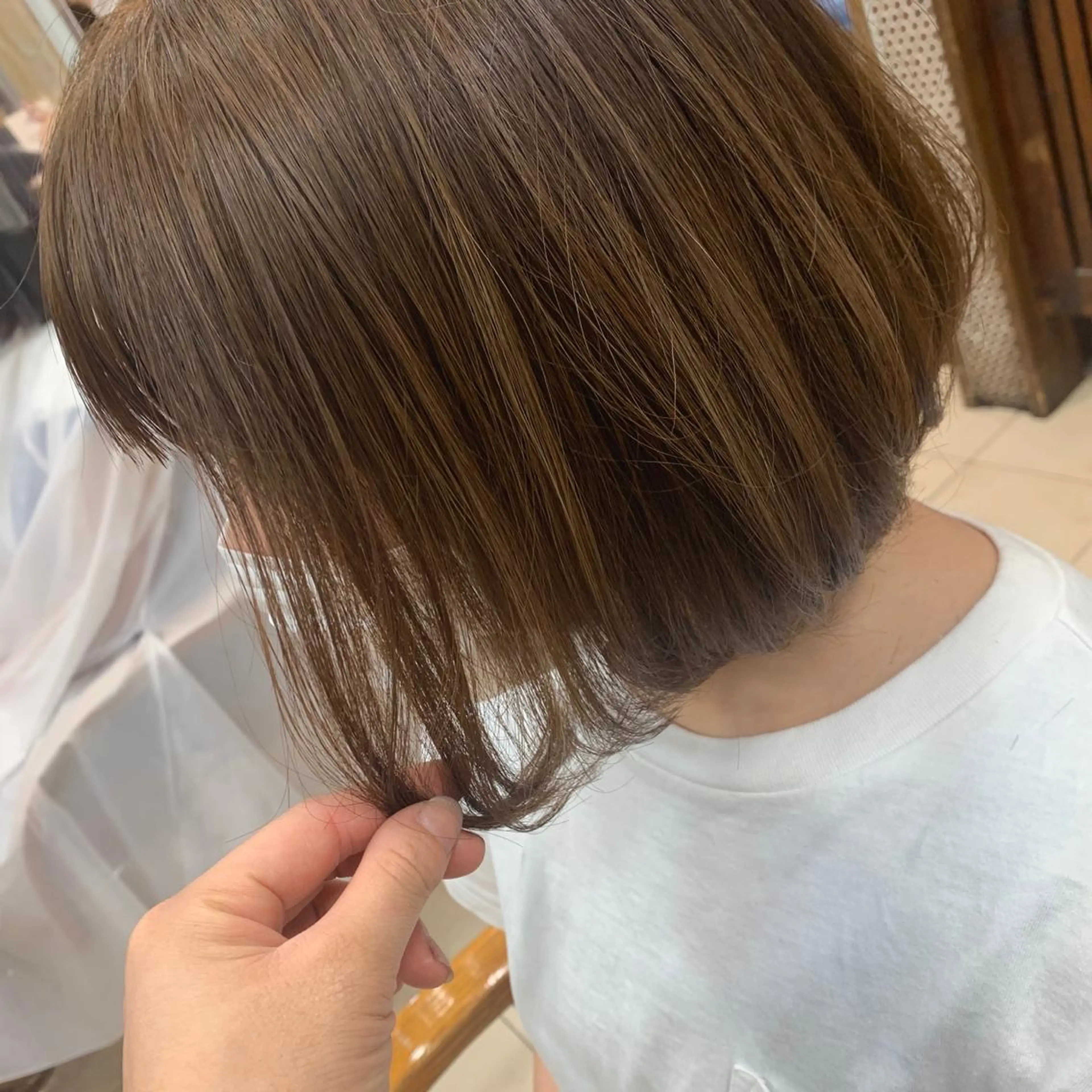 カラー 似合わせ/透明感カラ ー/QUATRO谷口のヘアスタイル