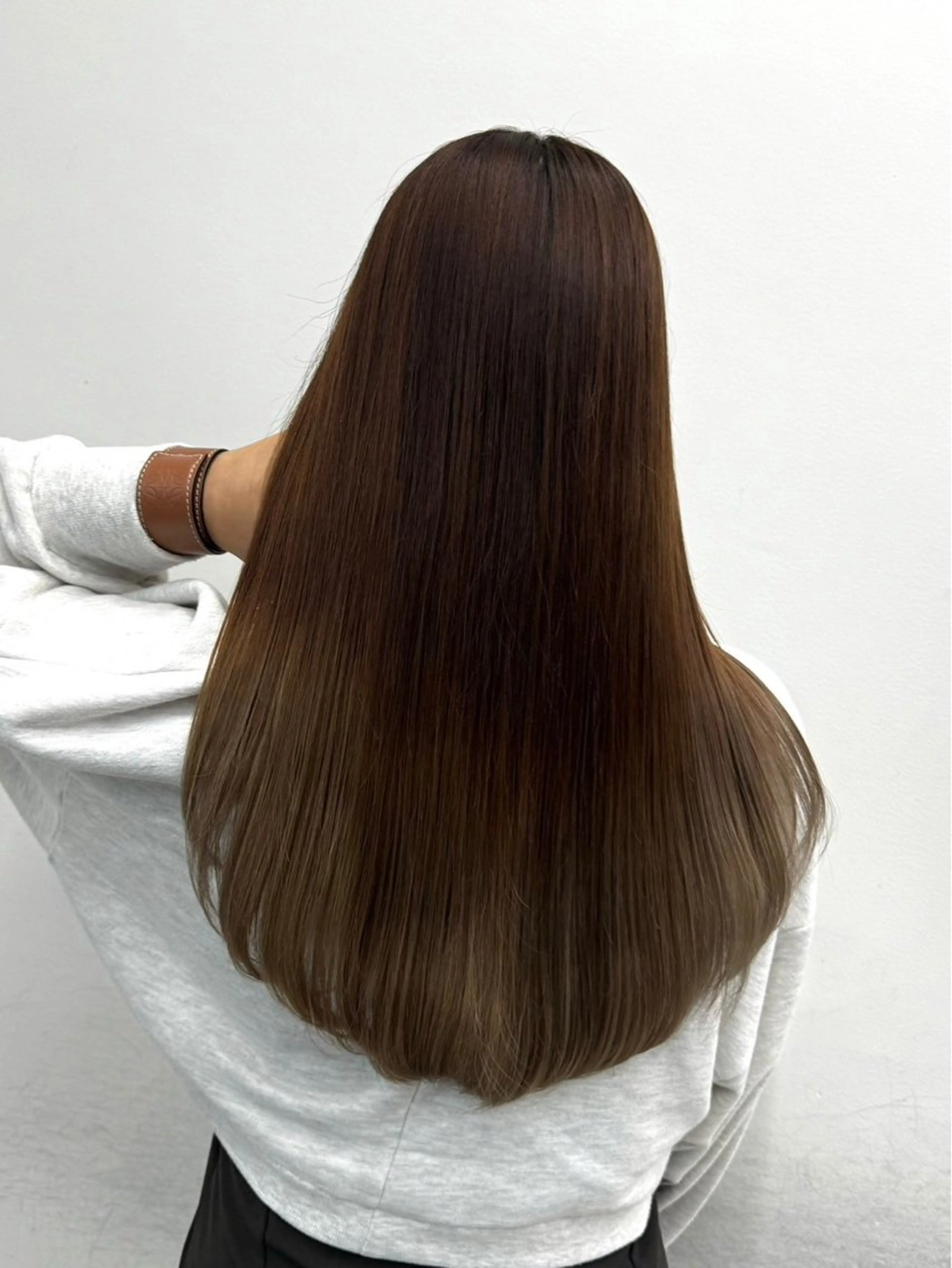 ロング 縮毛矯正 カット 縮毛矯正 トリートメント 🌈お気に入り指名 No.1藤野原大聖のヘアスタイル