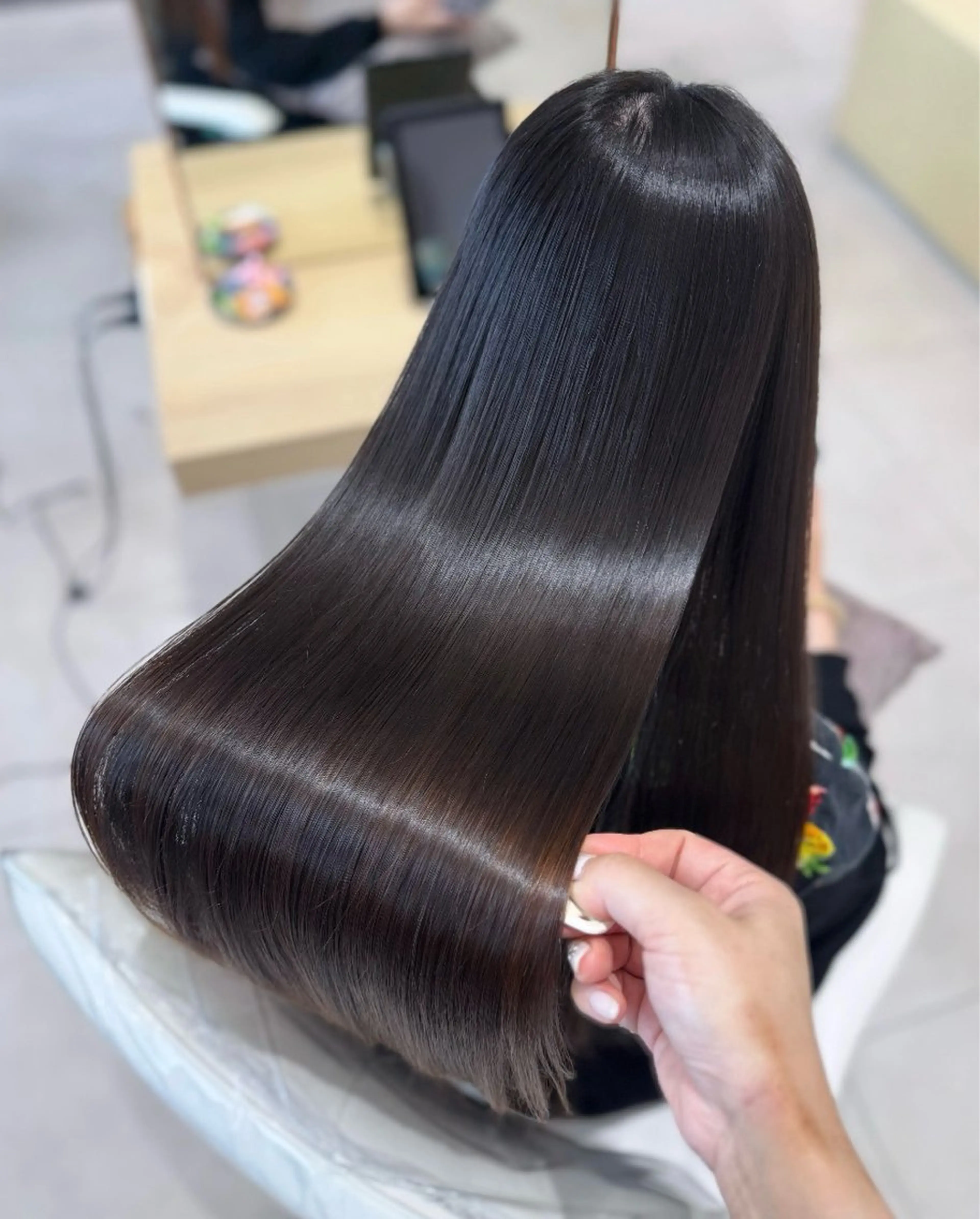 ロング 京都河原町 髪質改善🌛‧˚花綸のヘアスタイル