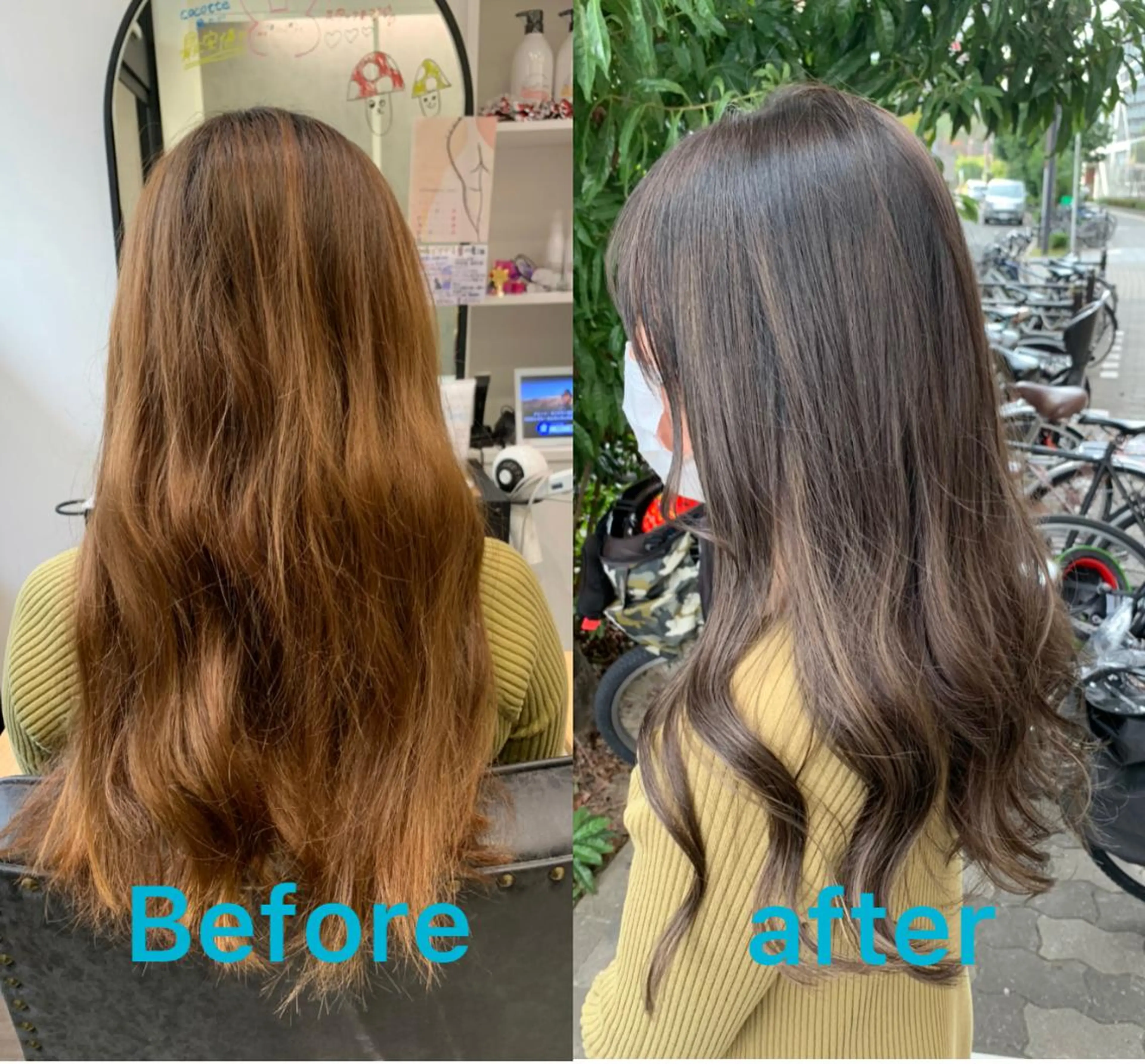 セミロング 【酸性ストレート】 宮下和明のヘアスタイル