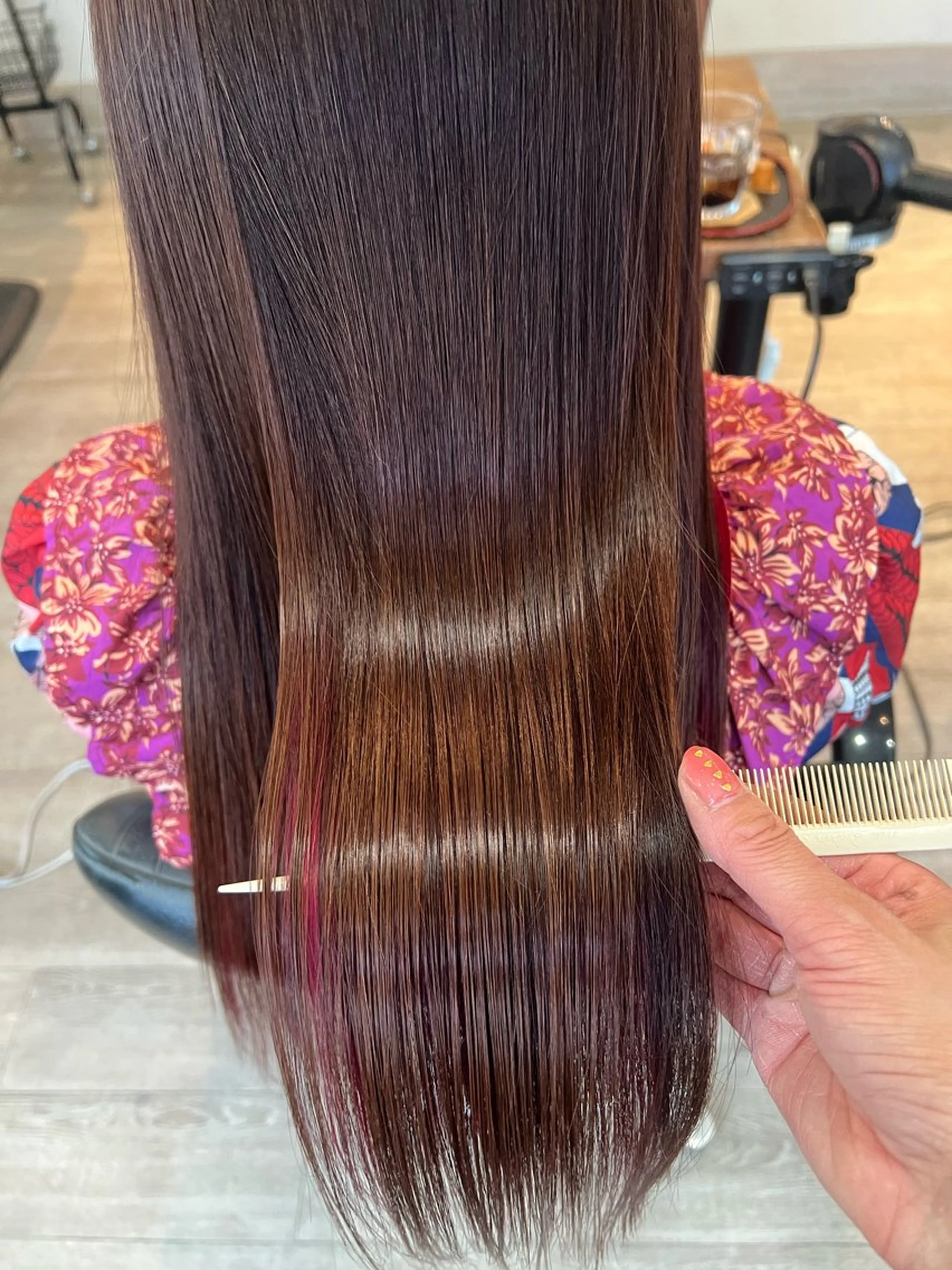 髪質改善ケラリファイントリートメントの写真