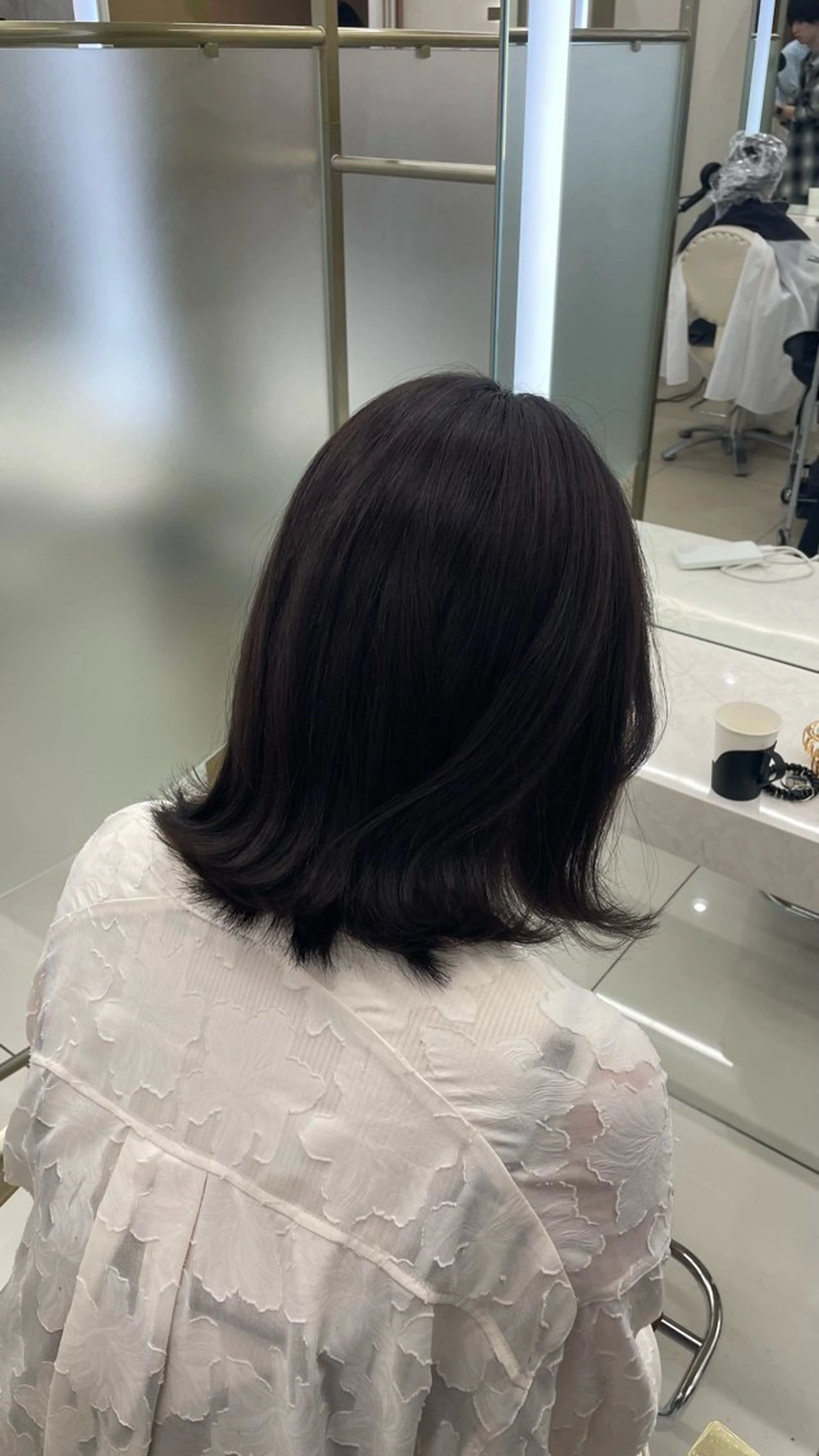 グレイカラー➕トリートメント🩵の写真