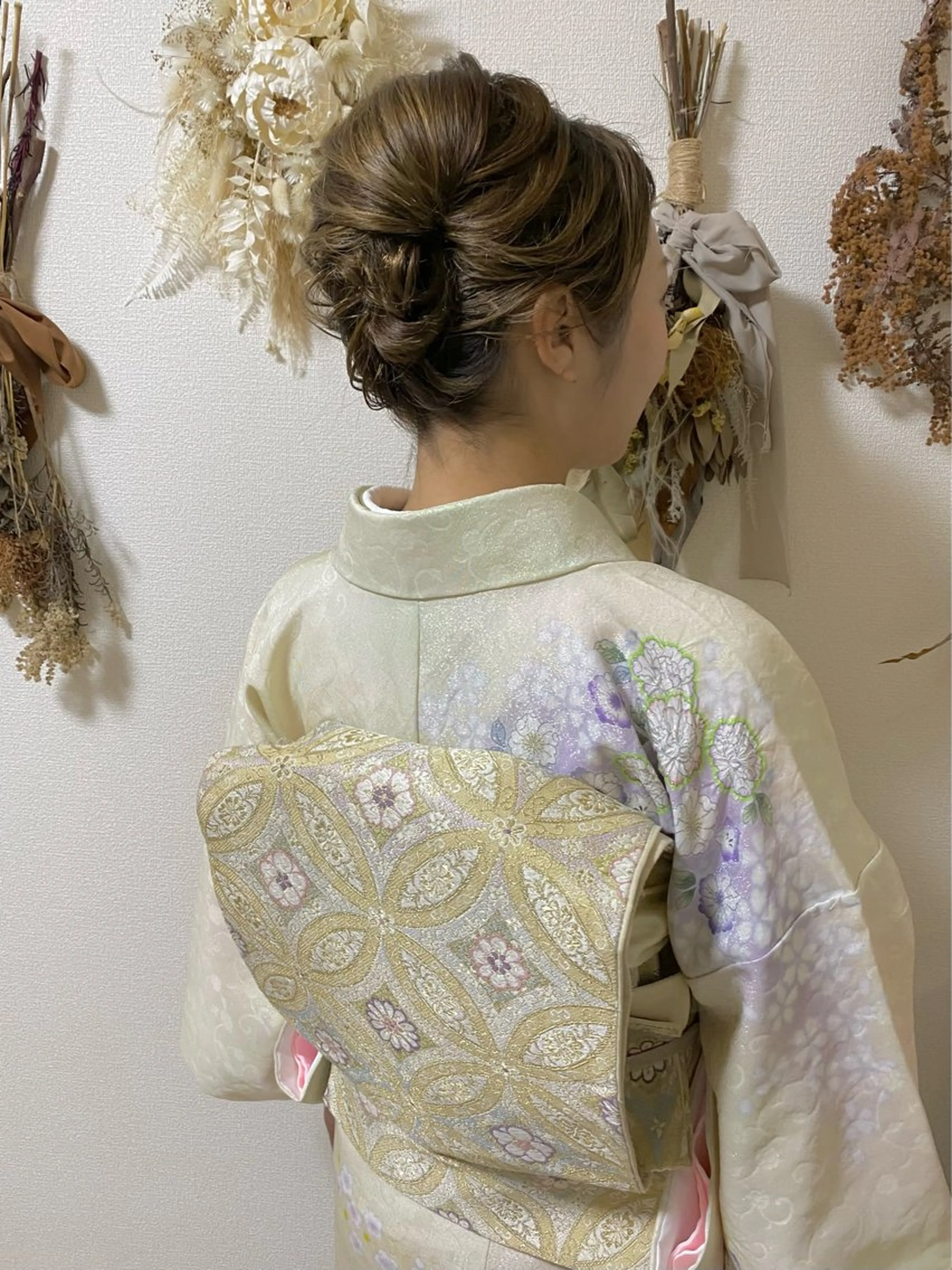 ヘアアレンジ ヘアアンドメイクムタ 新居のヘアスタイル