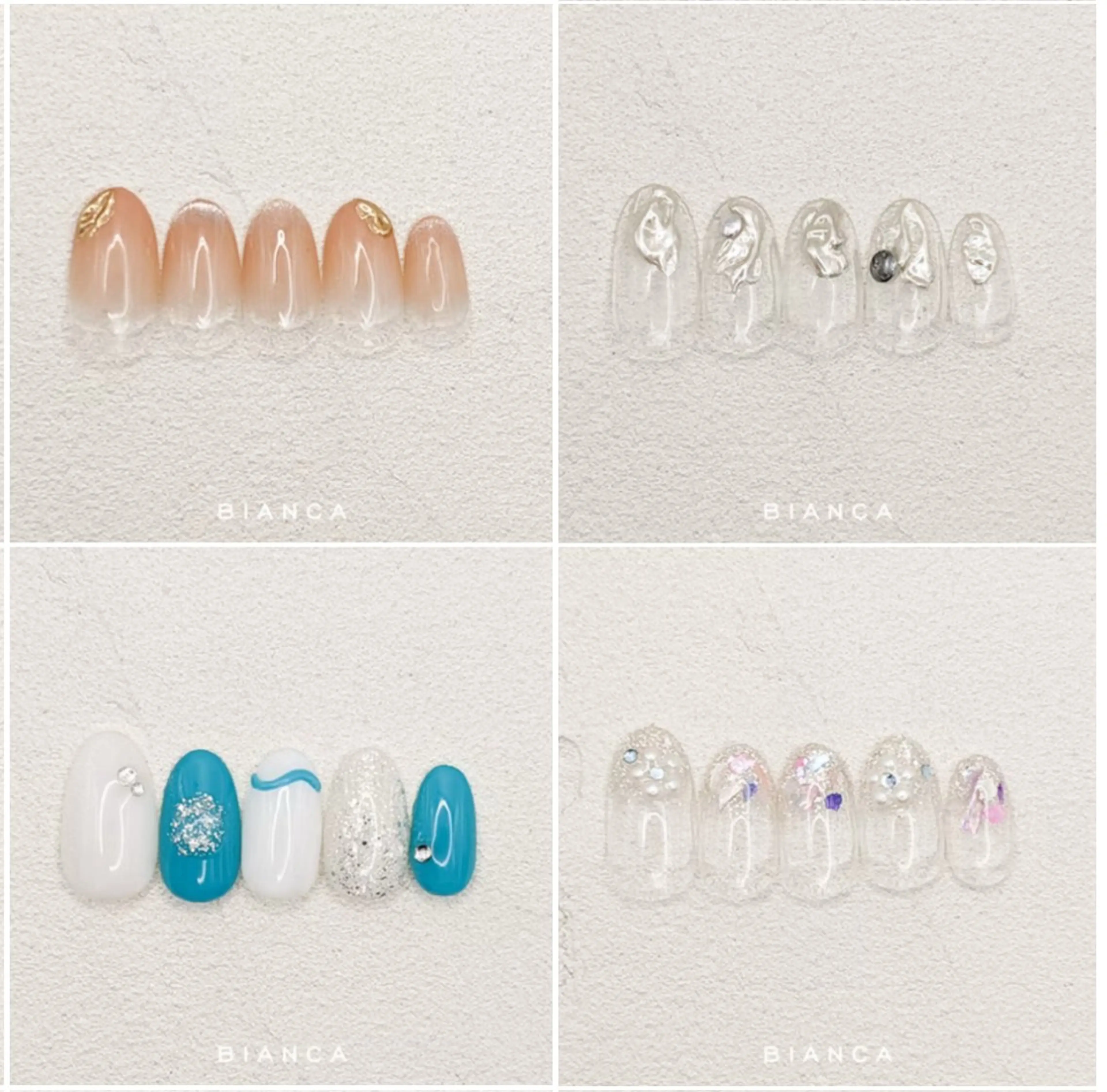 ネイル Bianca 渡邉侑奈のネイルデザイン