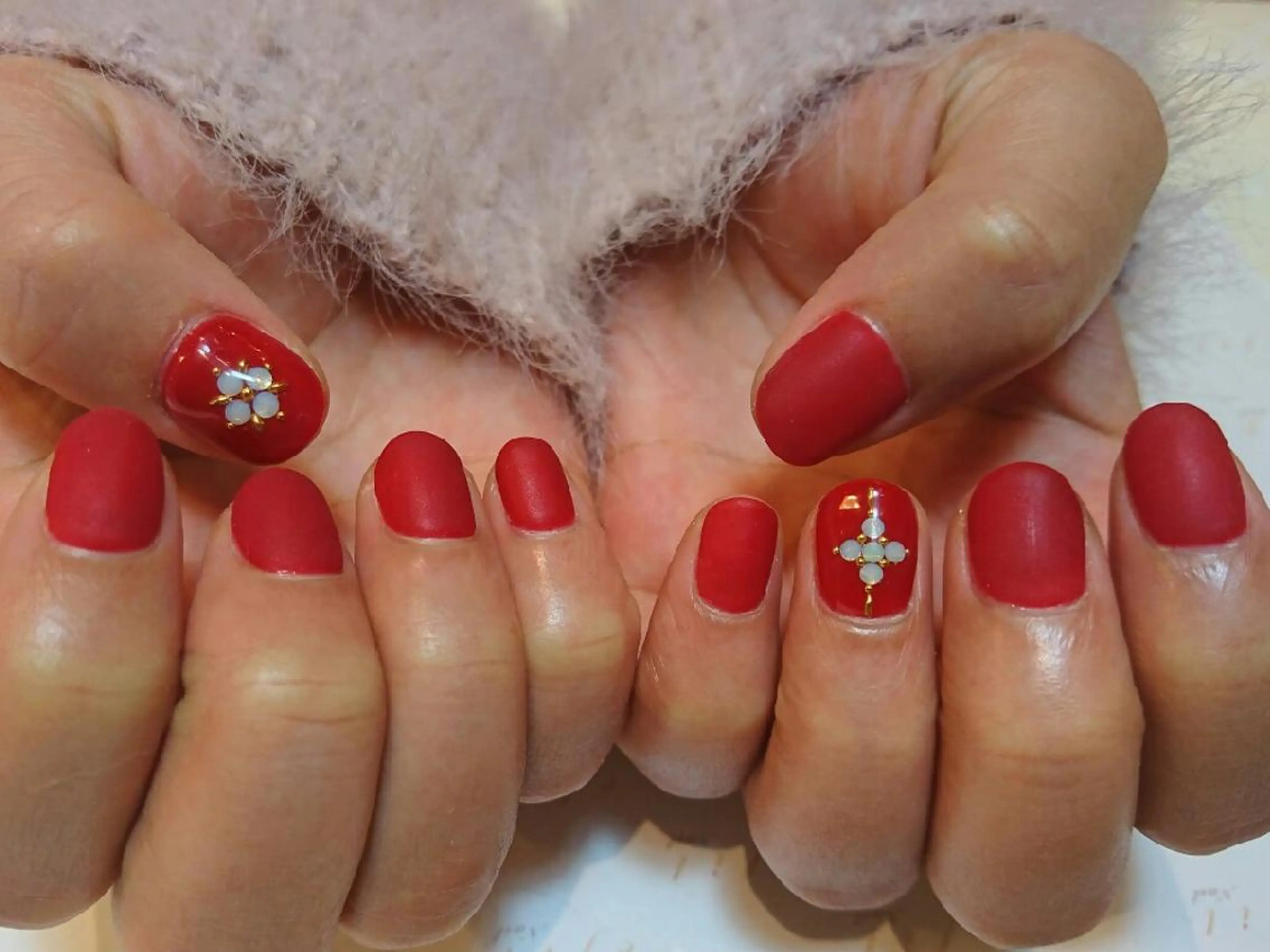 ネイル ジェルネイル マットネイル シンプルネイル みー shakushiroのネイルデザイン