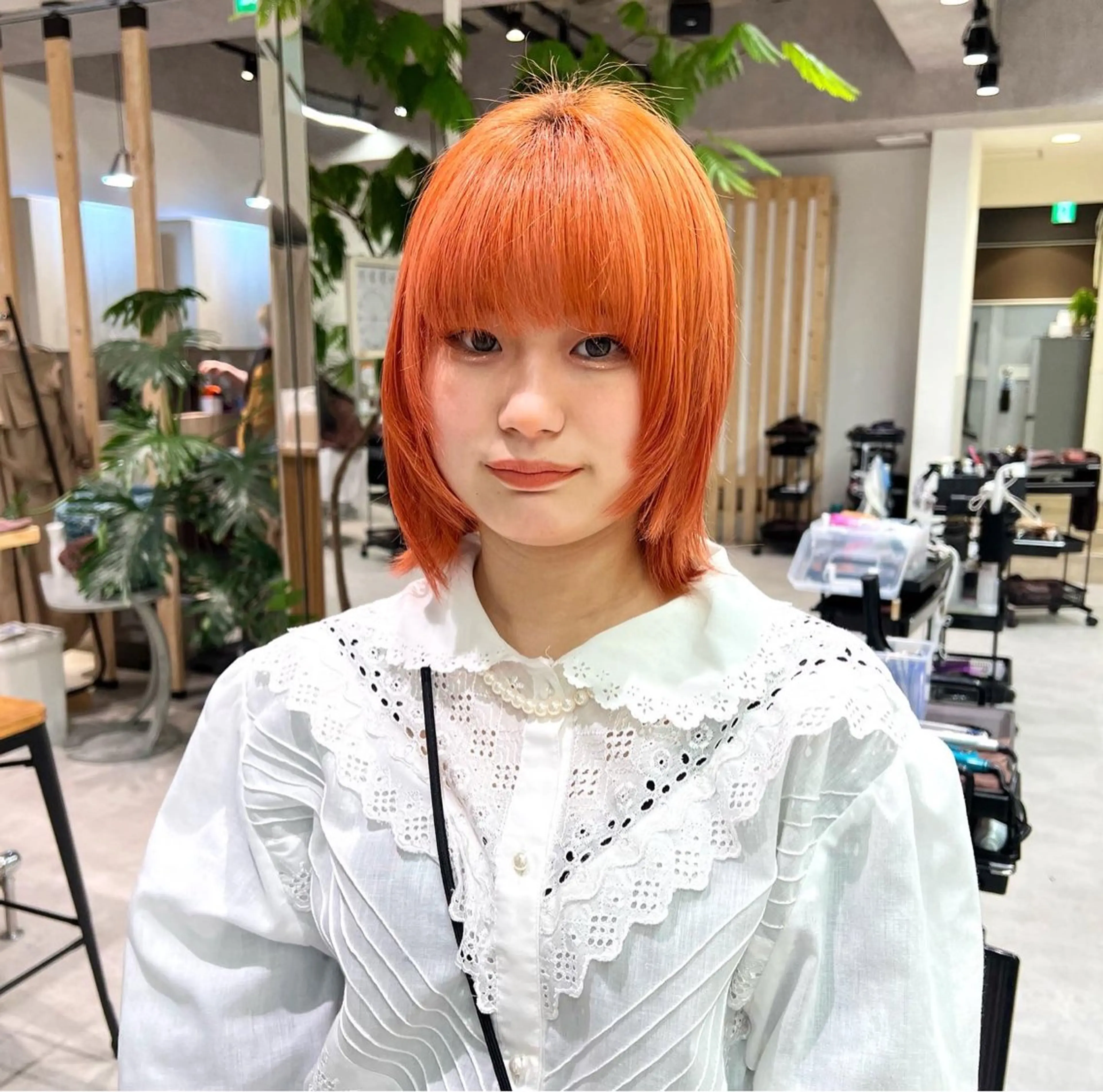 ショート カラー ヘアカラー トリートメント 🍀お悩み改善憧れの 美髪　小林風雅のヘアスタイル
