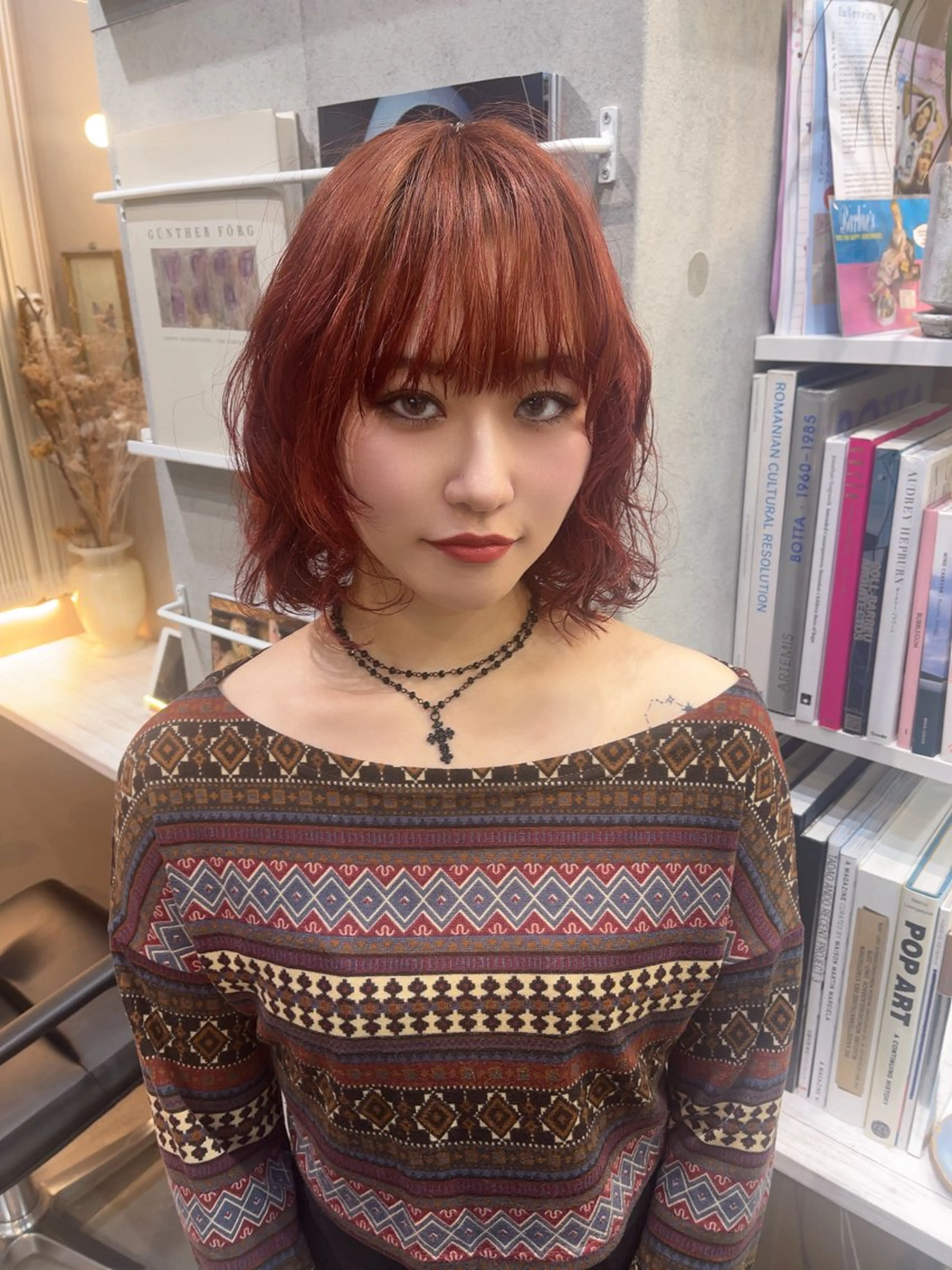 ショート カラー カット ヘアカラー トリートメント MIES amane(アマネ)のヘアスタイル