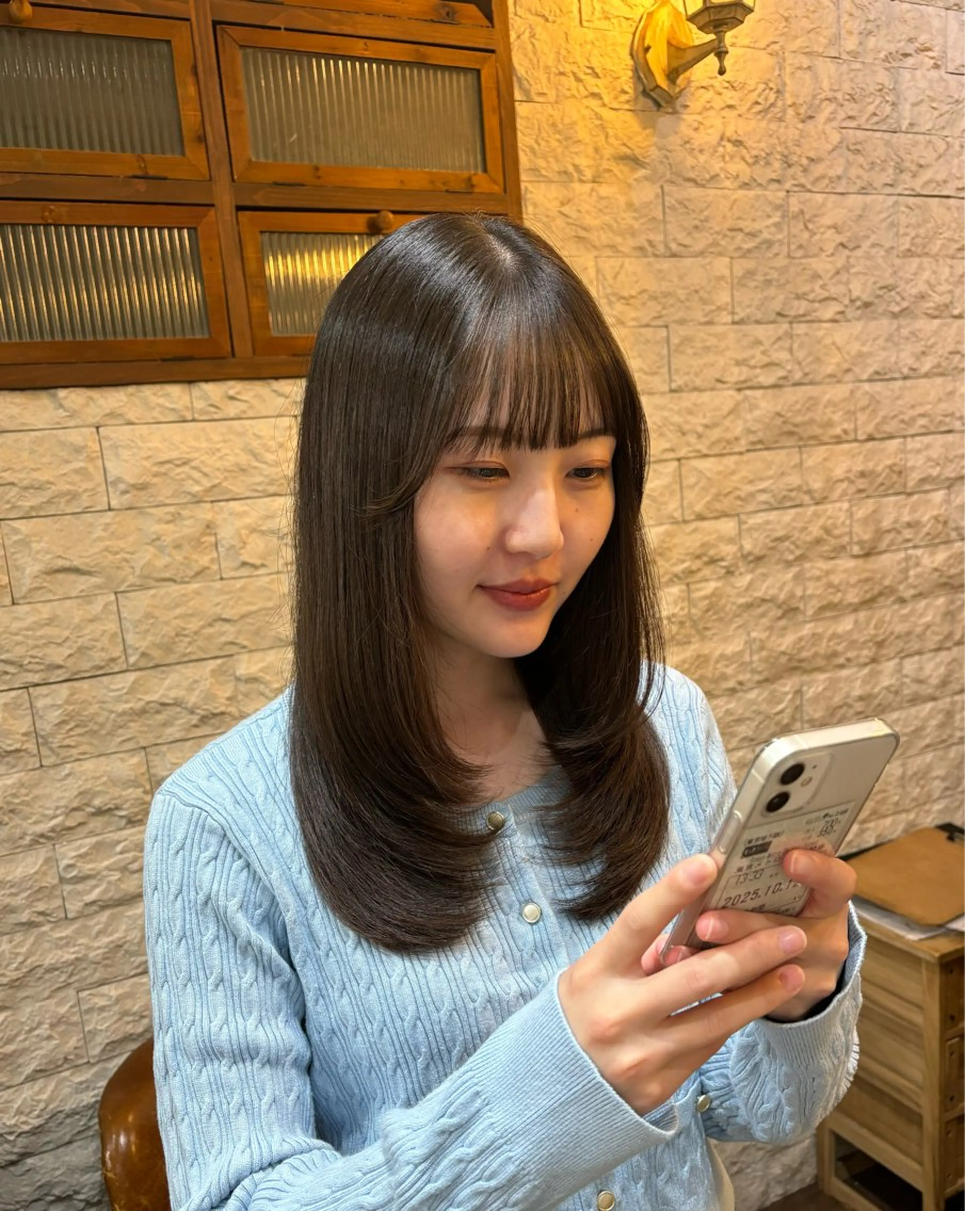 ロング レイヤーカット カット ヘアカラー Belle 新宿所属・清野　花音/ レイヤーカットのヘアスタイル