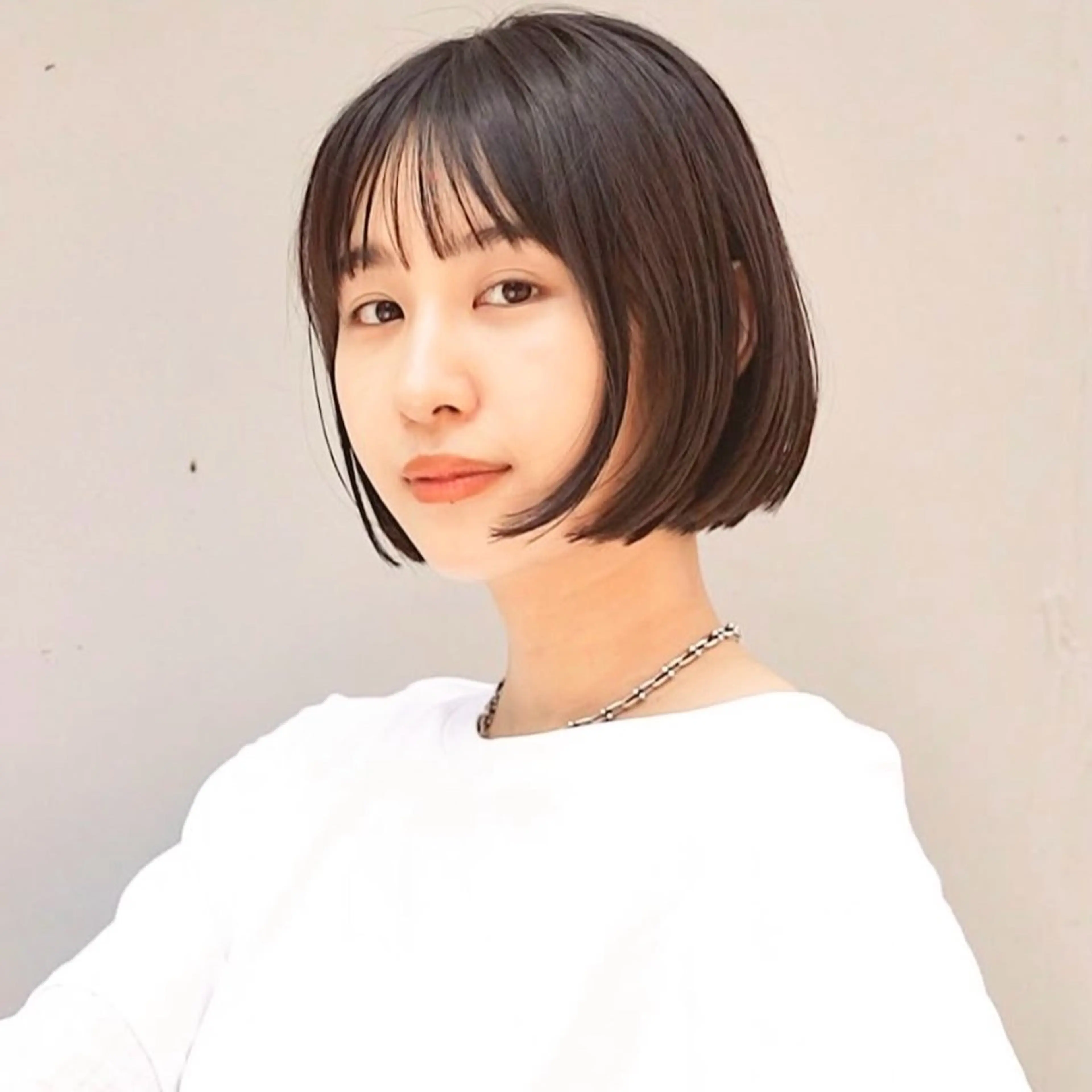 ショート お悩み改善ボブ 顔まわりカット/こうのヘアスタイル