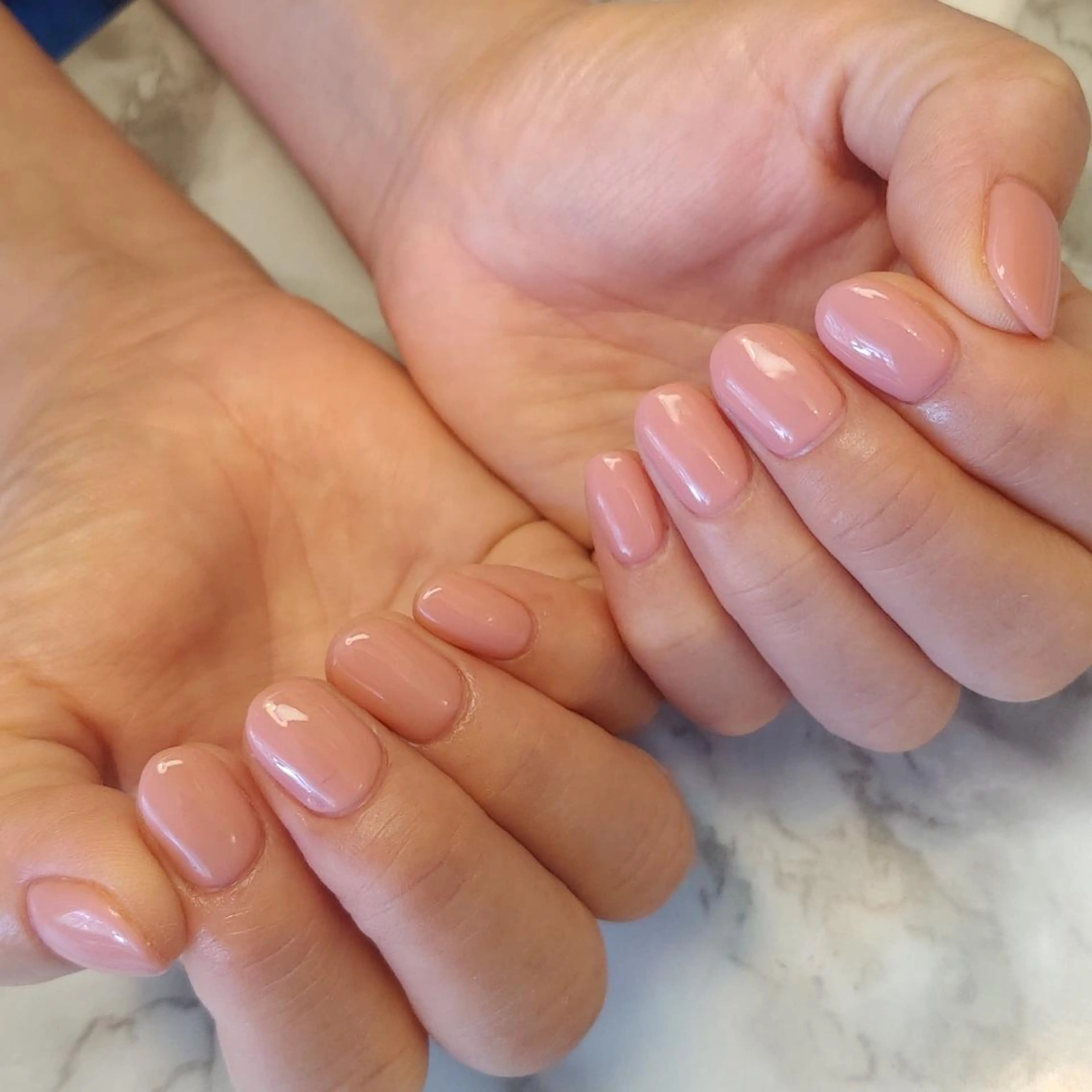 ネイル ワンカラーネイル ジェヌインネイル 河内のネイルデザイン