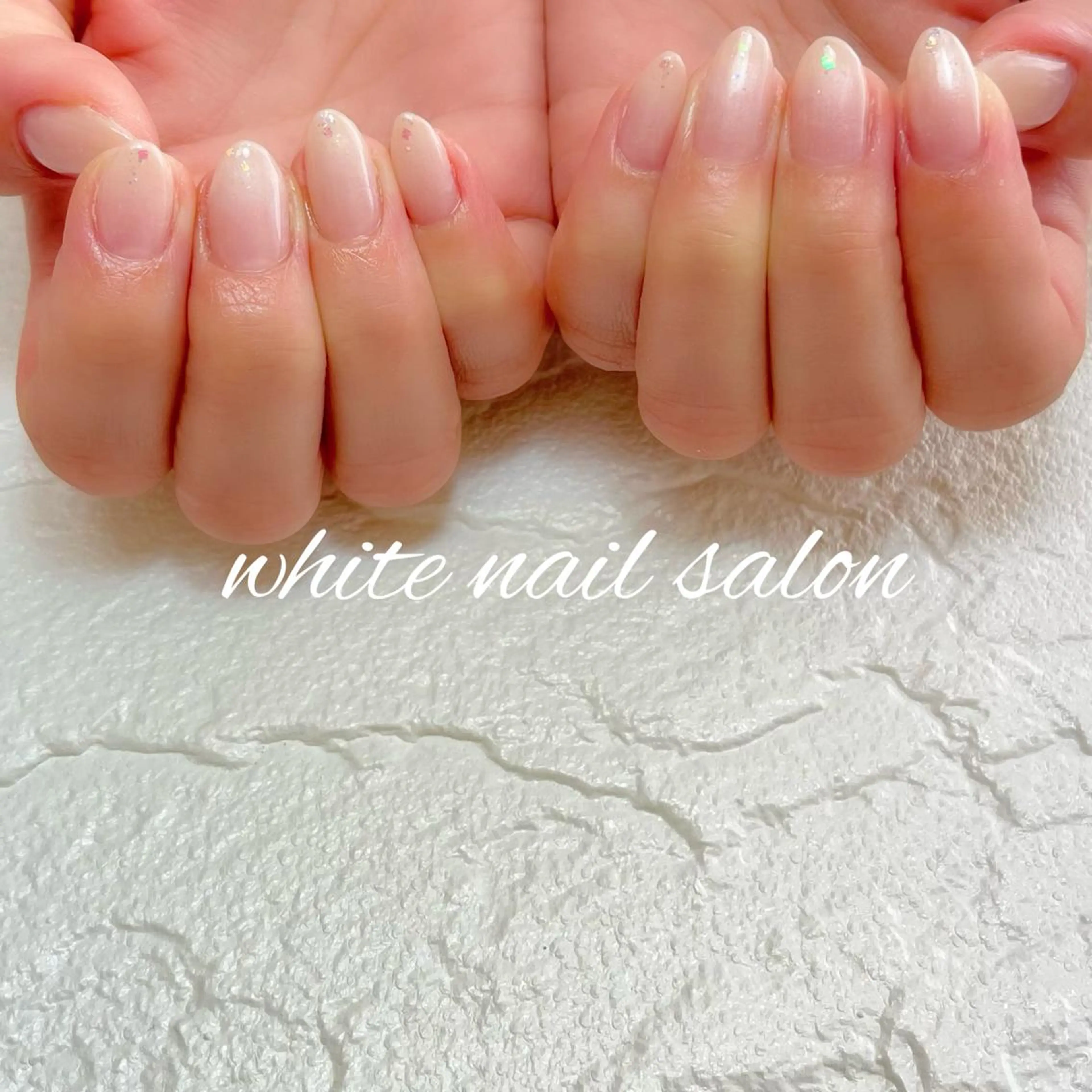ネイル フットネイル ジェルネイル ハードジェル ラメ(グリッター) 持ち込み ハンドネイル white nail salonのネイルデザイン