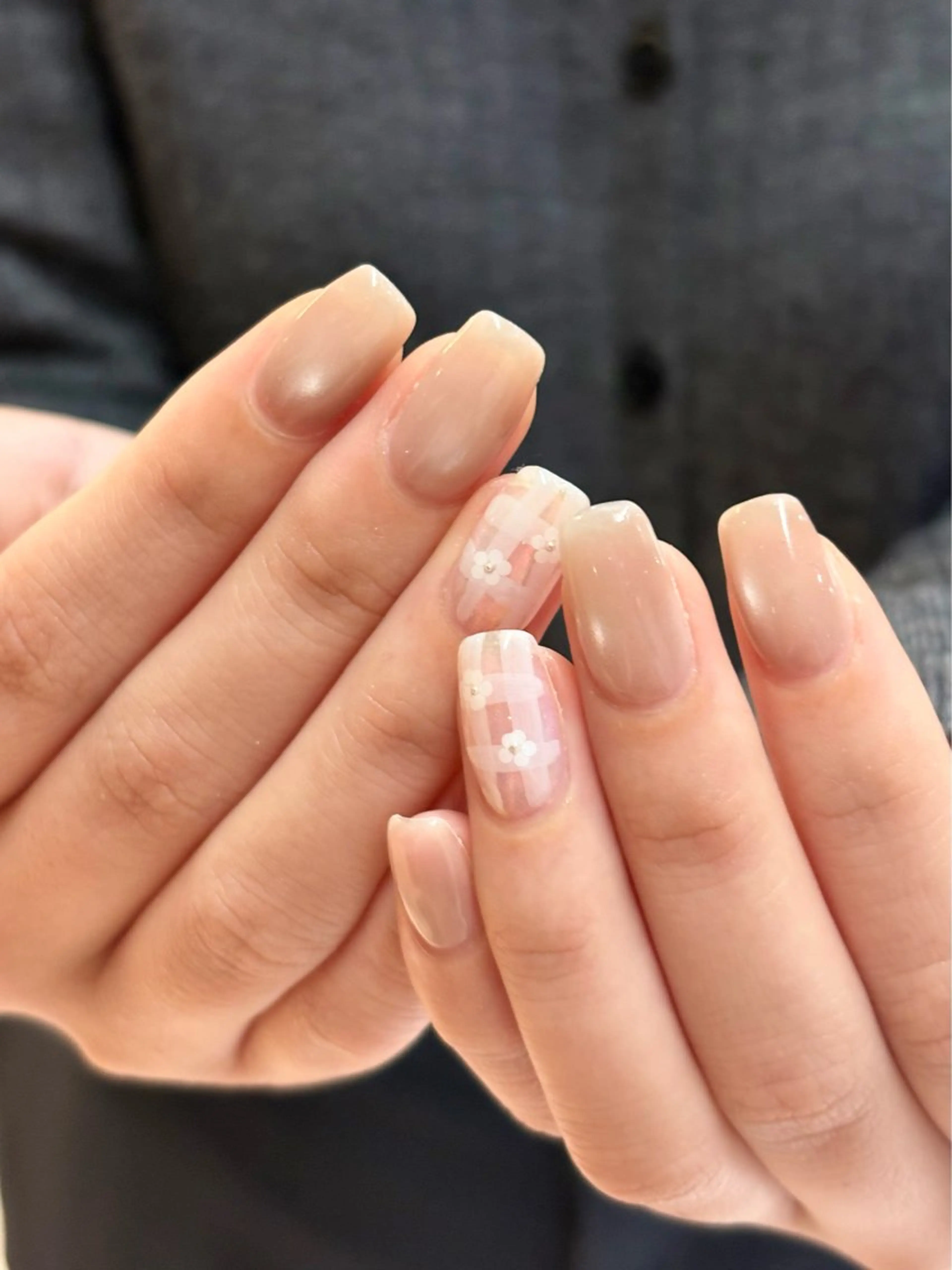 ネイル ハンドネイル rikako OAK溝の口のネイルデザイン