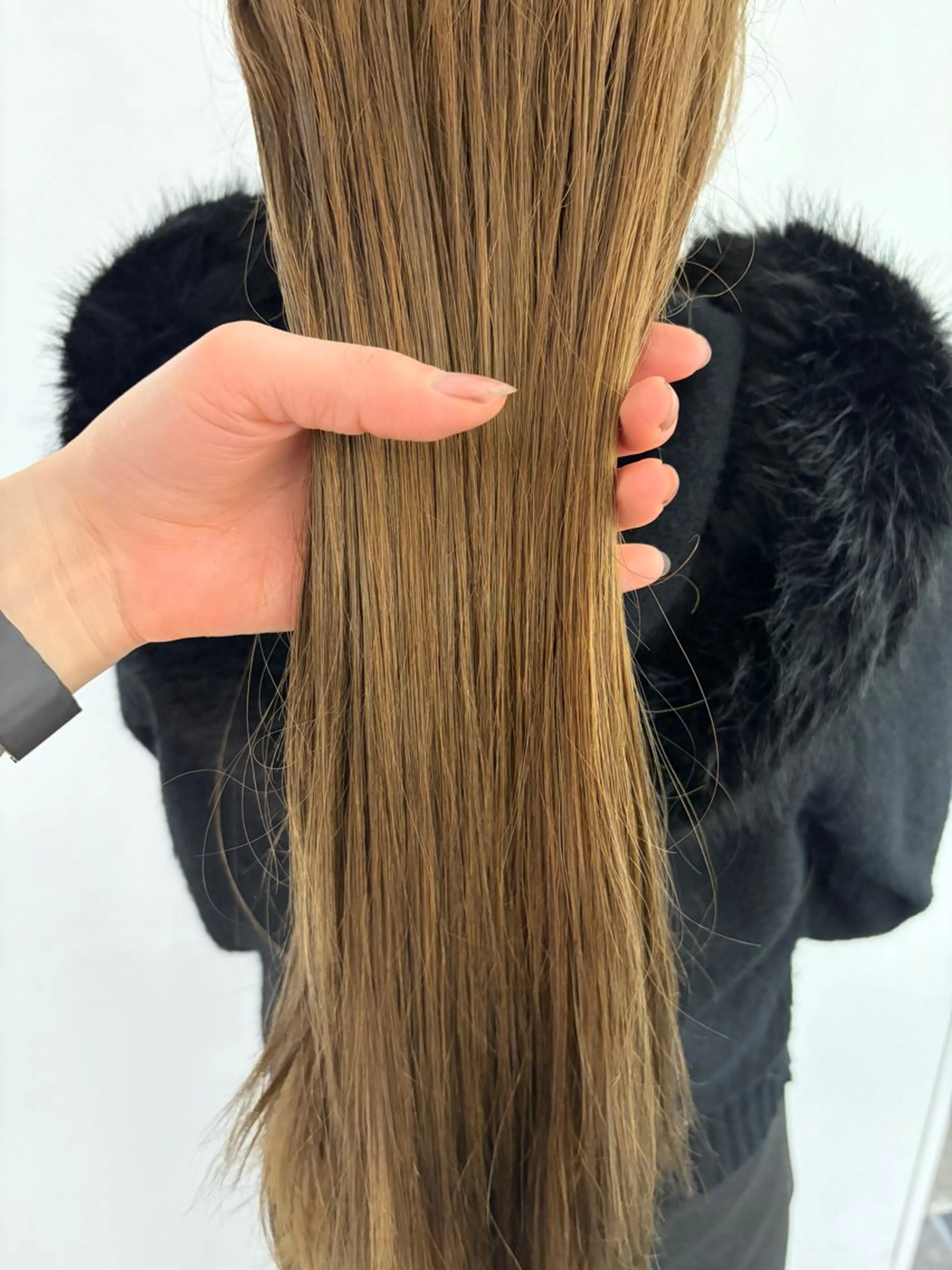 ロング カラー ベージュカラー ミルクティーベージュ オレンジ ヘアカラー SPACIUM by UNBIRTHDAY所属・UNBIRTHDAY amiのヘアスタイル