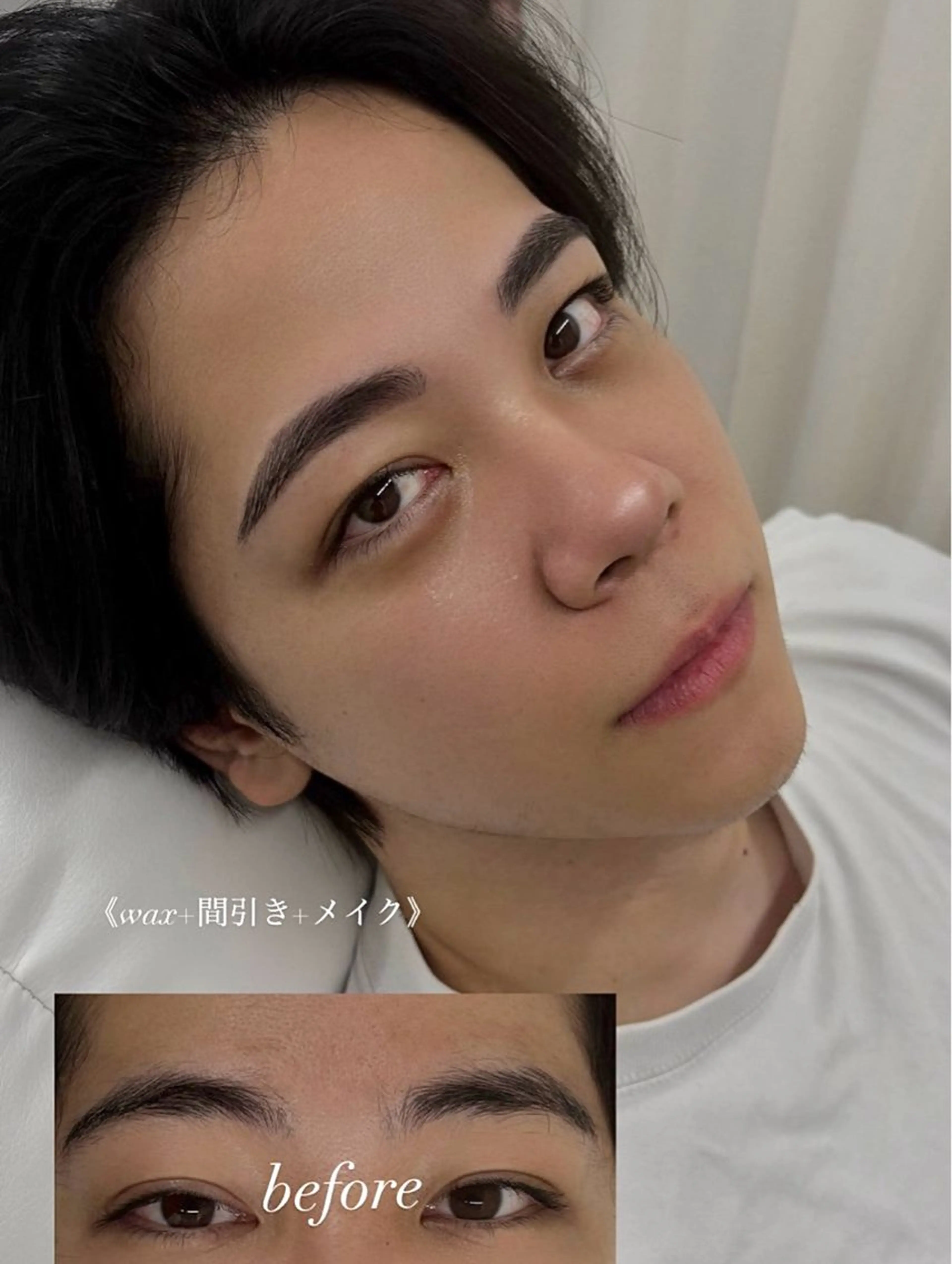 メンズ アイブロウ ワックス脱毛 眉カット その他(アイブロウ) 垢抜け美眉♡ /momokaの眉毛・アイブロウイメージ