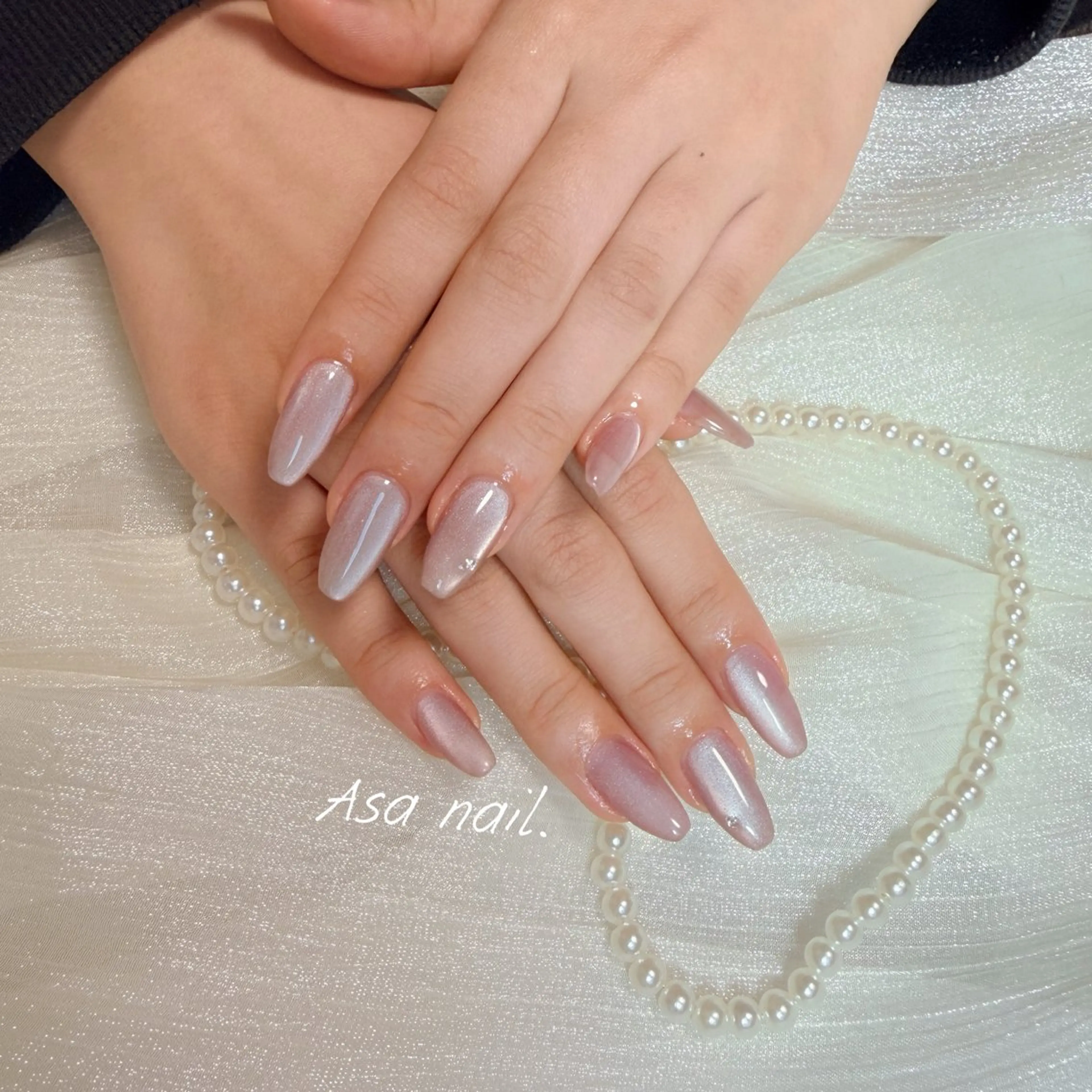 ネイル ジェルネイル マグネットネイル Asa Nail 亀戸 平井のネイルデザイン