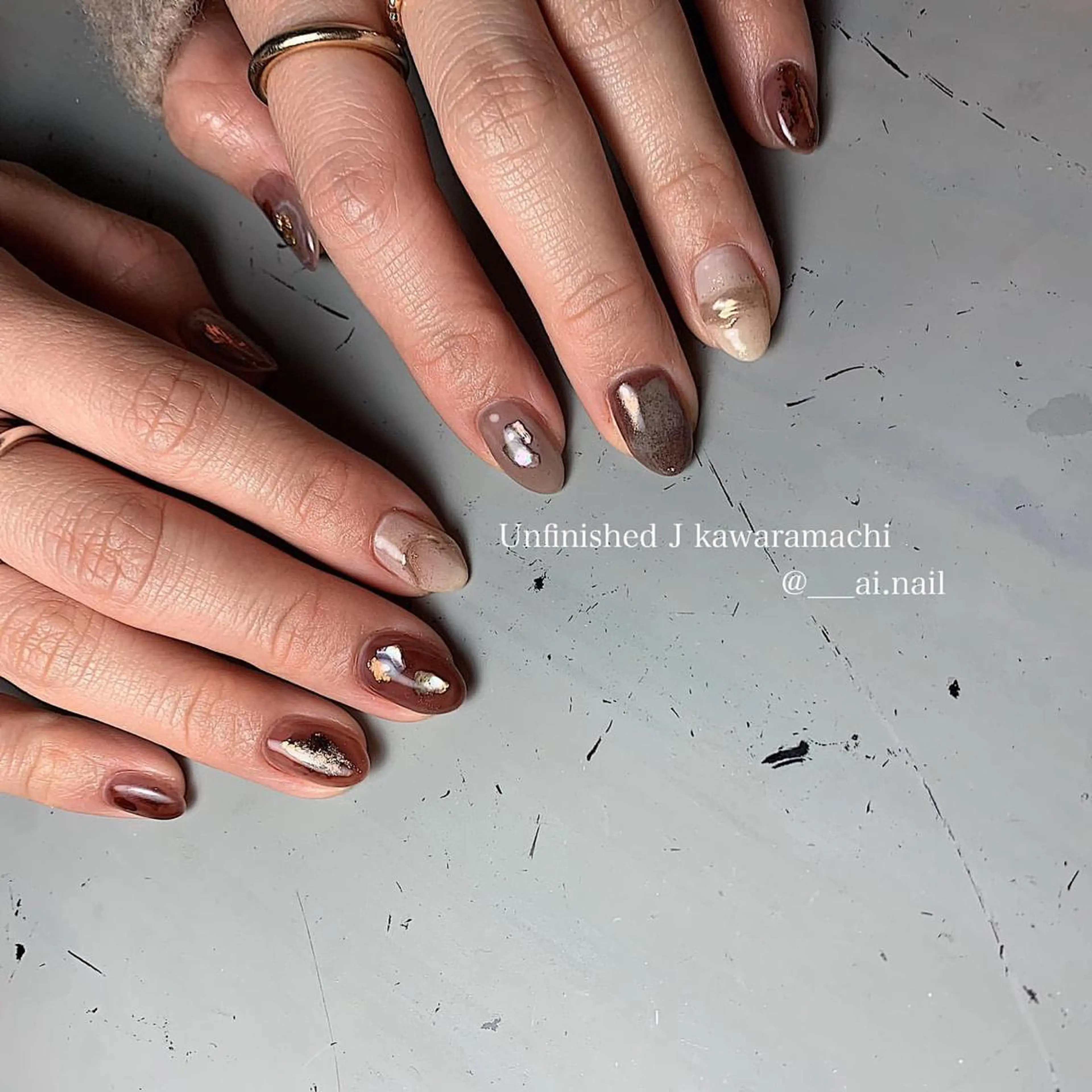 ネイル 🍃伏見 / soL nail / aiのネイルデザイン