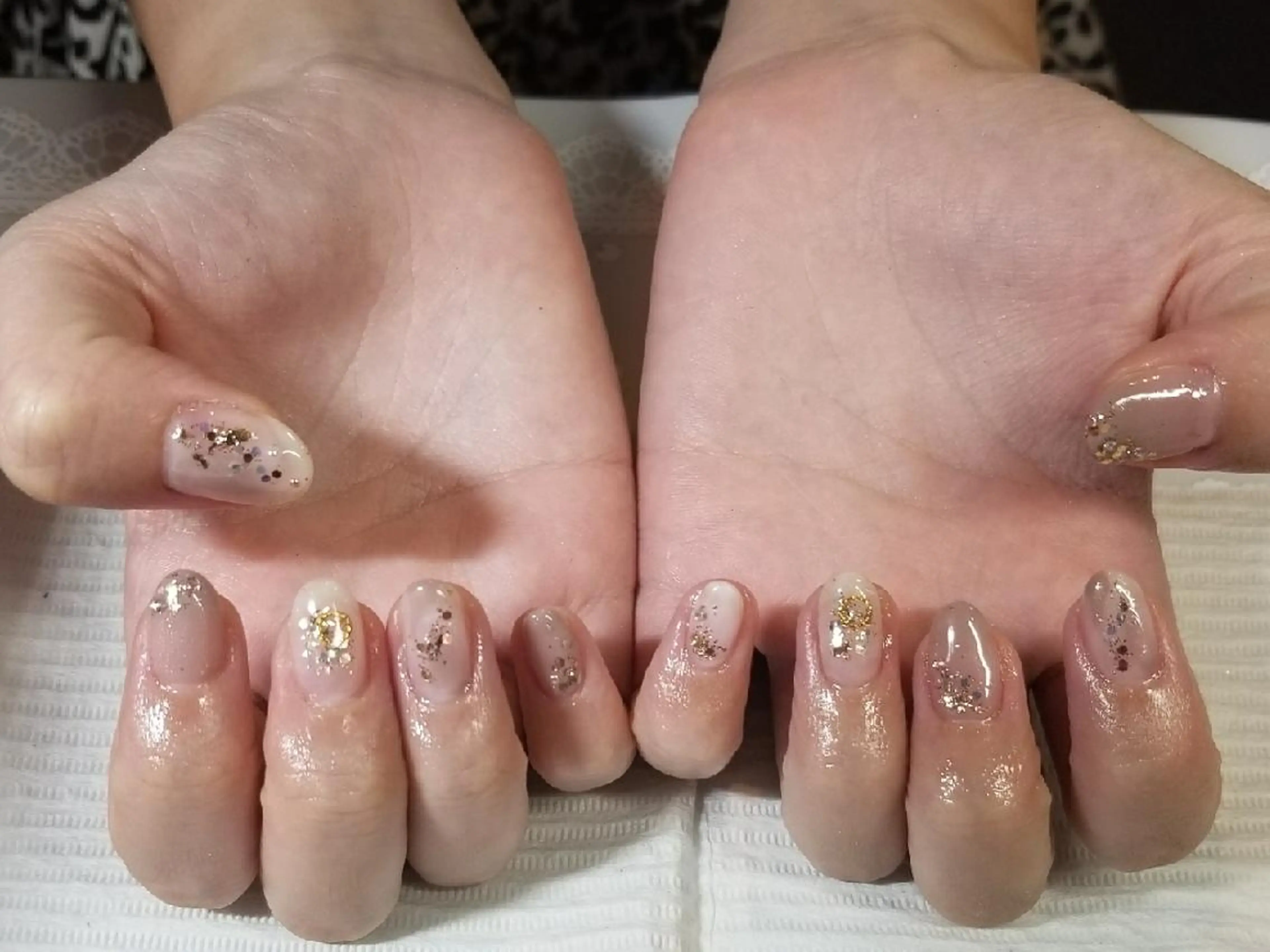 ネイル ラメ(グリッター) ニュアンスネイル milly nail （予約担当)のネイルデザイン