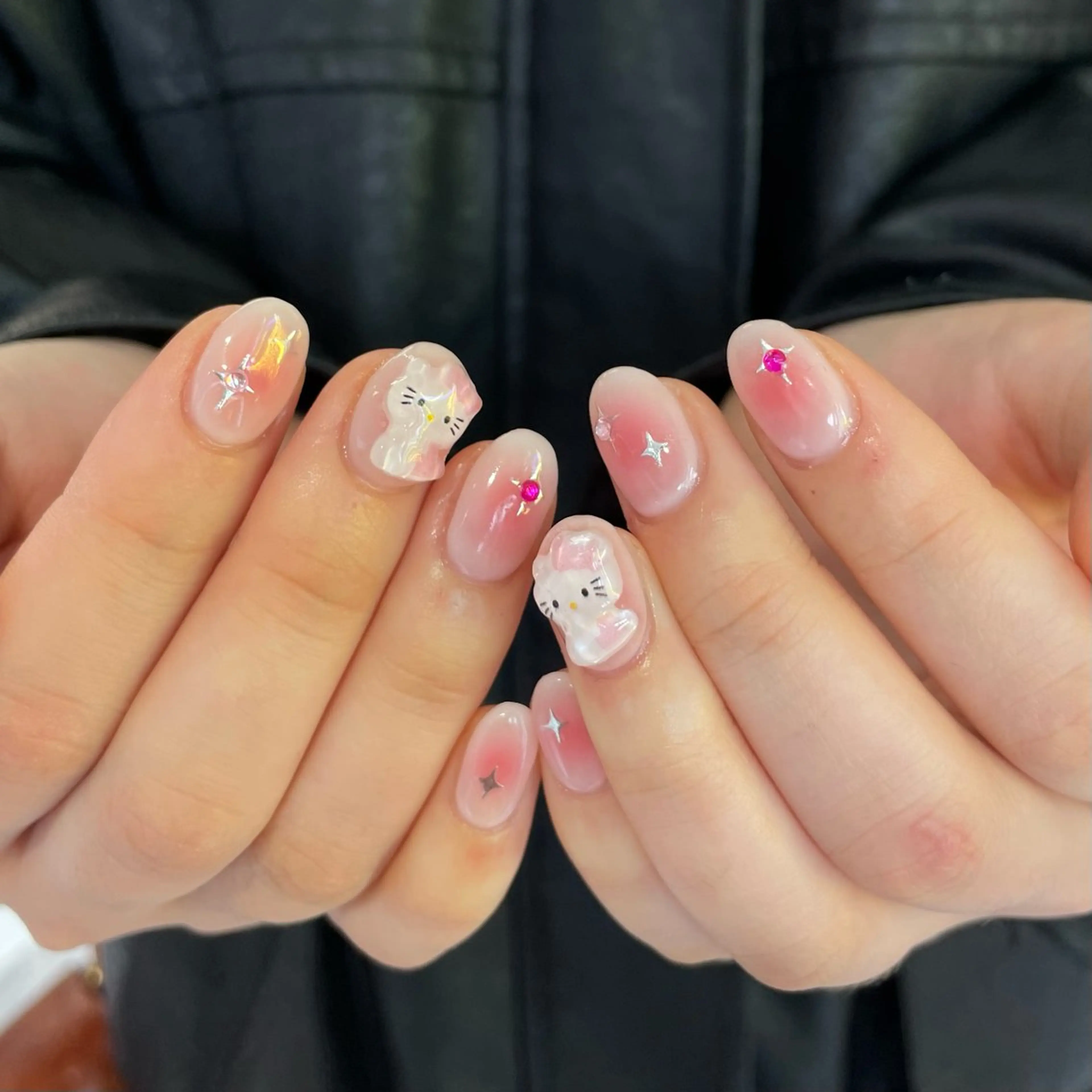 ネイル クルミ/ 💕ワンホンネイルのネイルデザイン