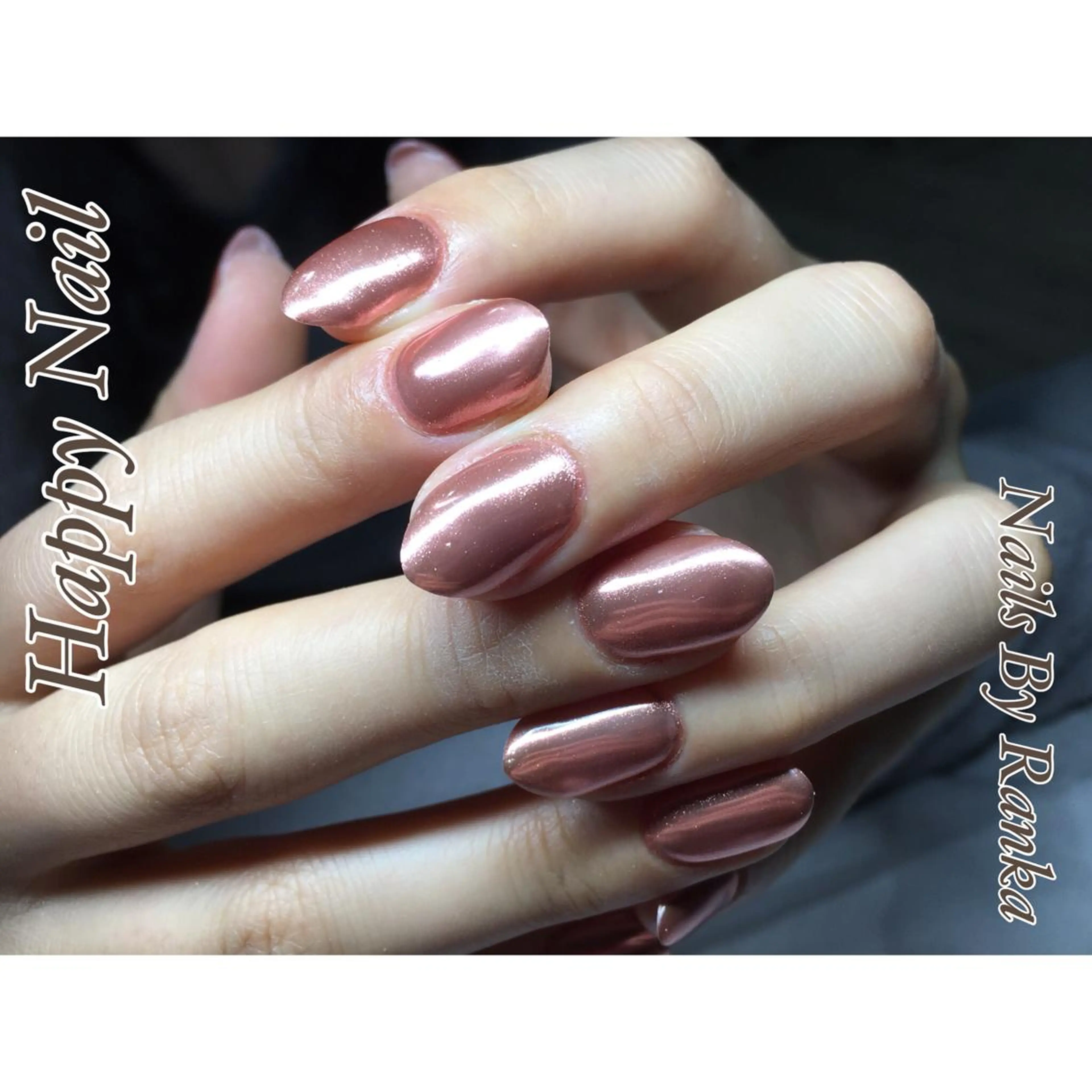 ネイル ミラーネイル Happy Nailのネイルデザイン
