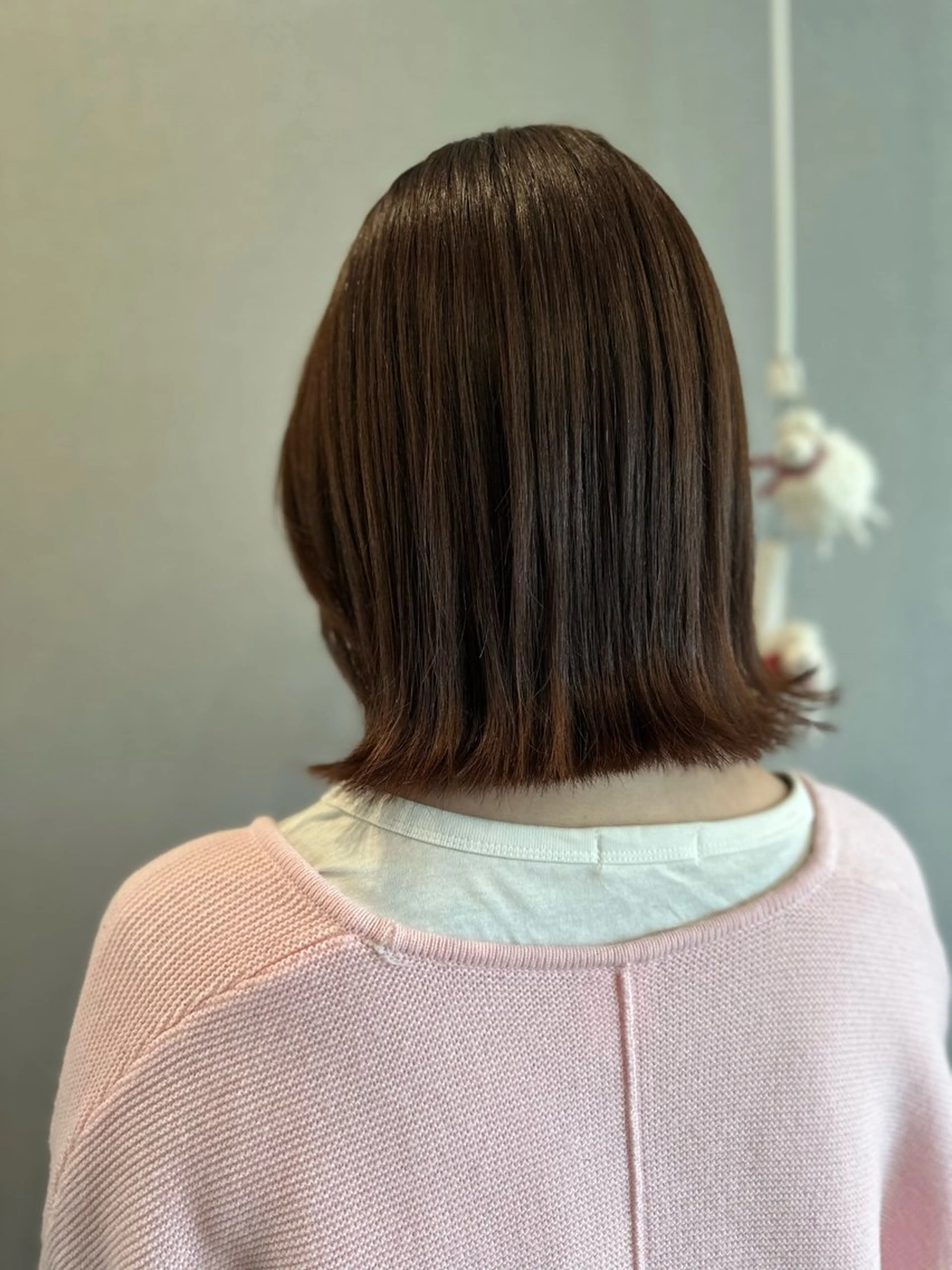 ミディアム カラー カット ヘアカラー トリートメント K Harukaのヘアスタイル