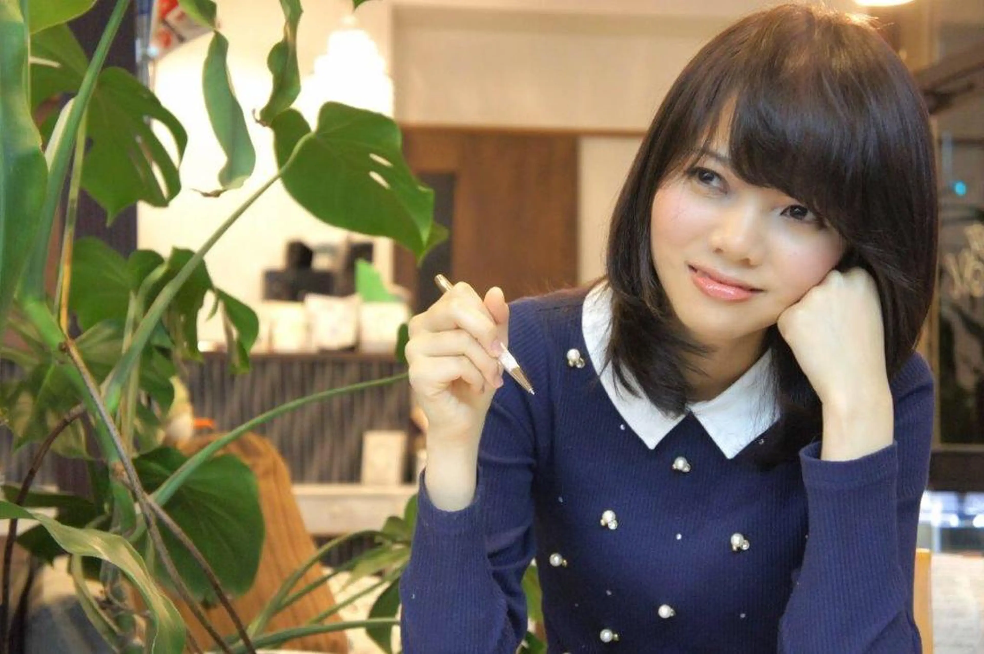 ミディアム カラー アッシュ ボブ 大島 智志のヘアスタイル