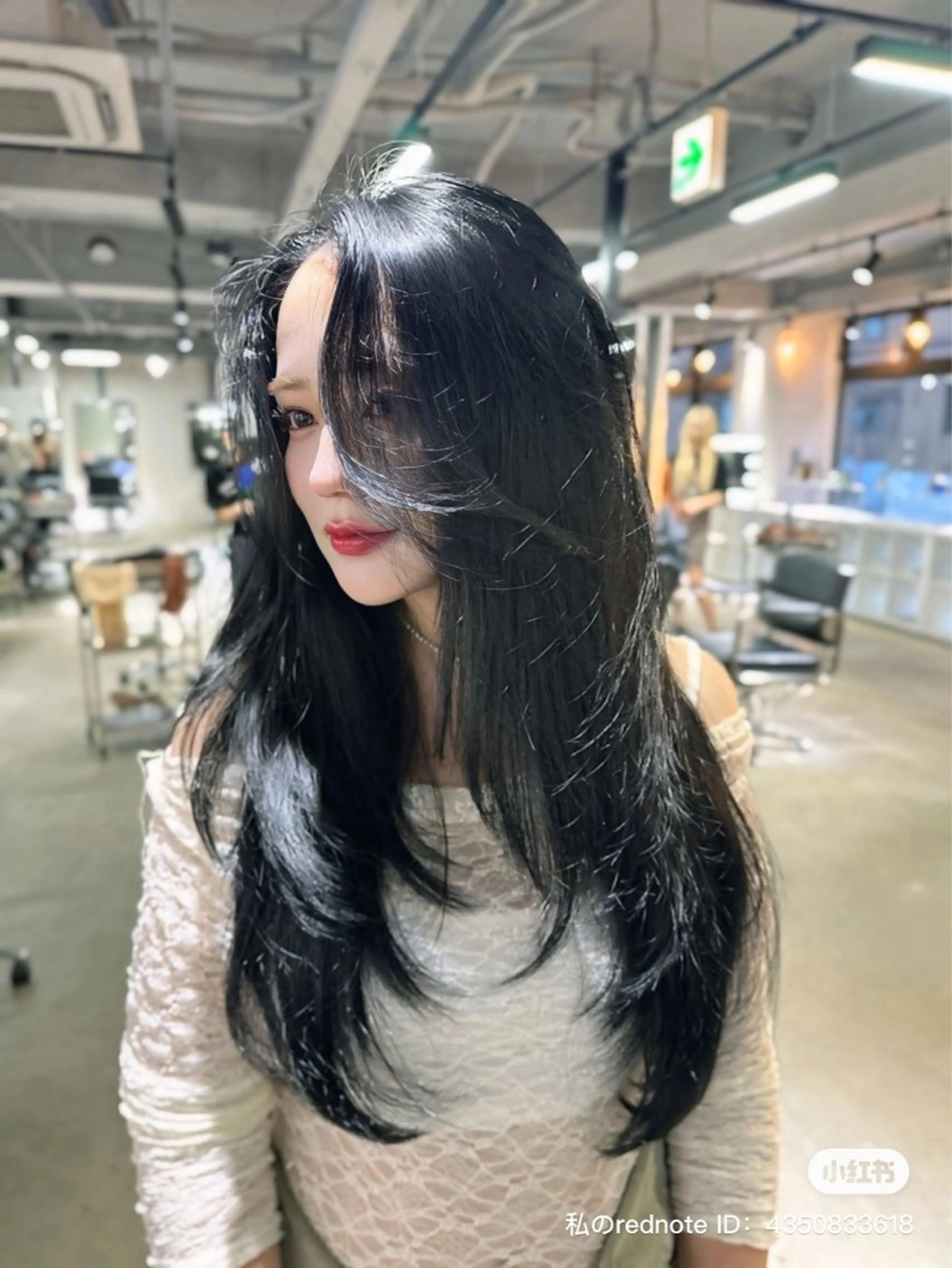 ロング カラー カット ヘアカラー トリートメント ワンホンヘア ケラチン/Kaitoのヘアスタイル