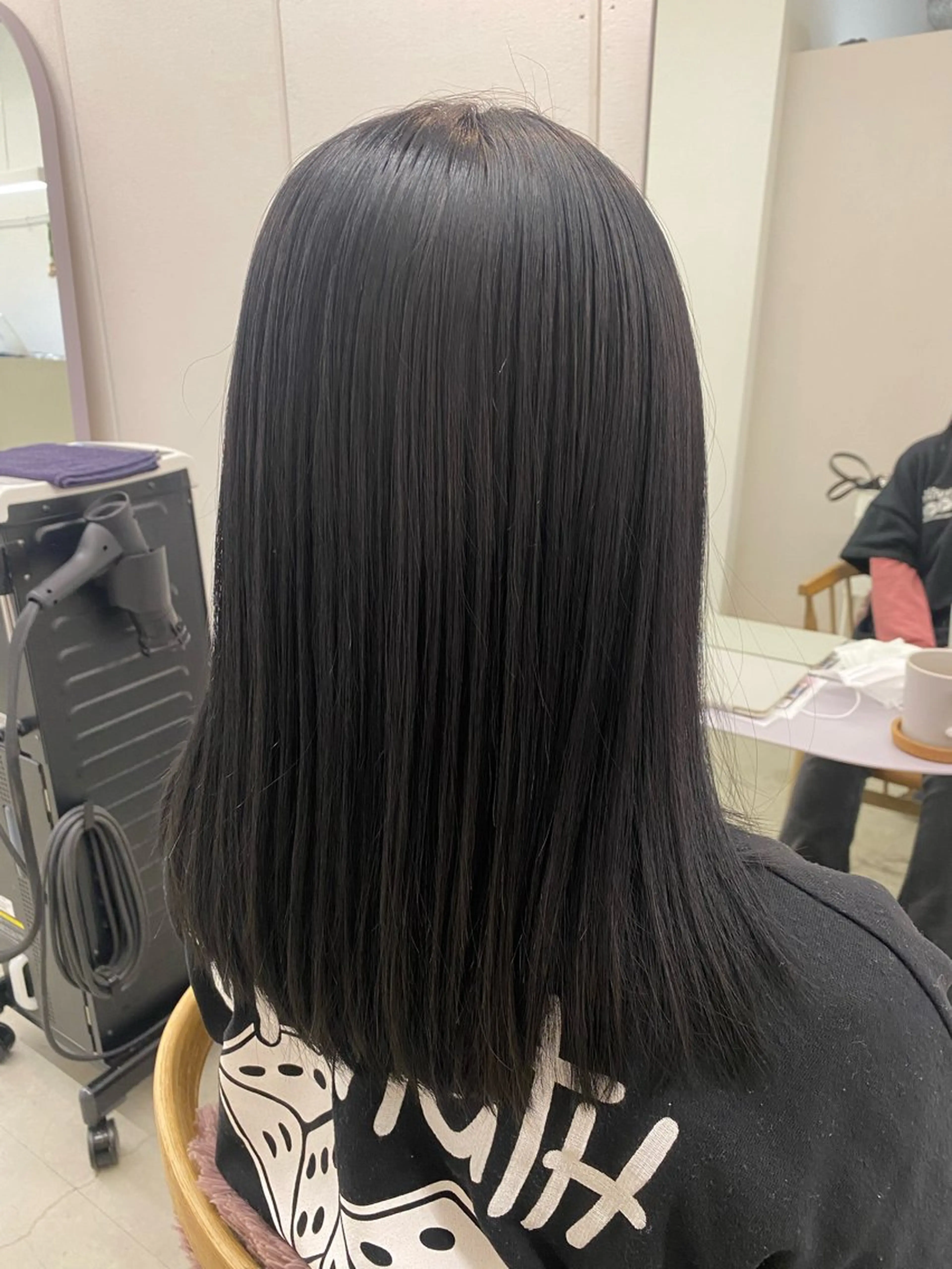 ミディアム カット ヘアカラー トリートメント 🌻花屋併設🌻濱 幸帆のヘアスタイル