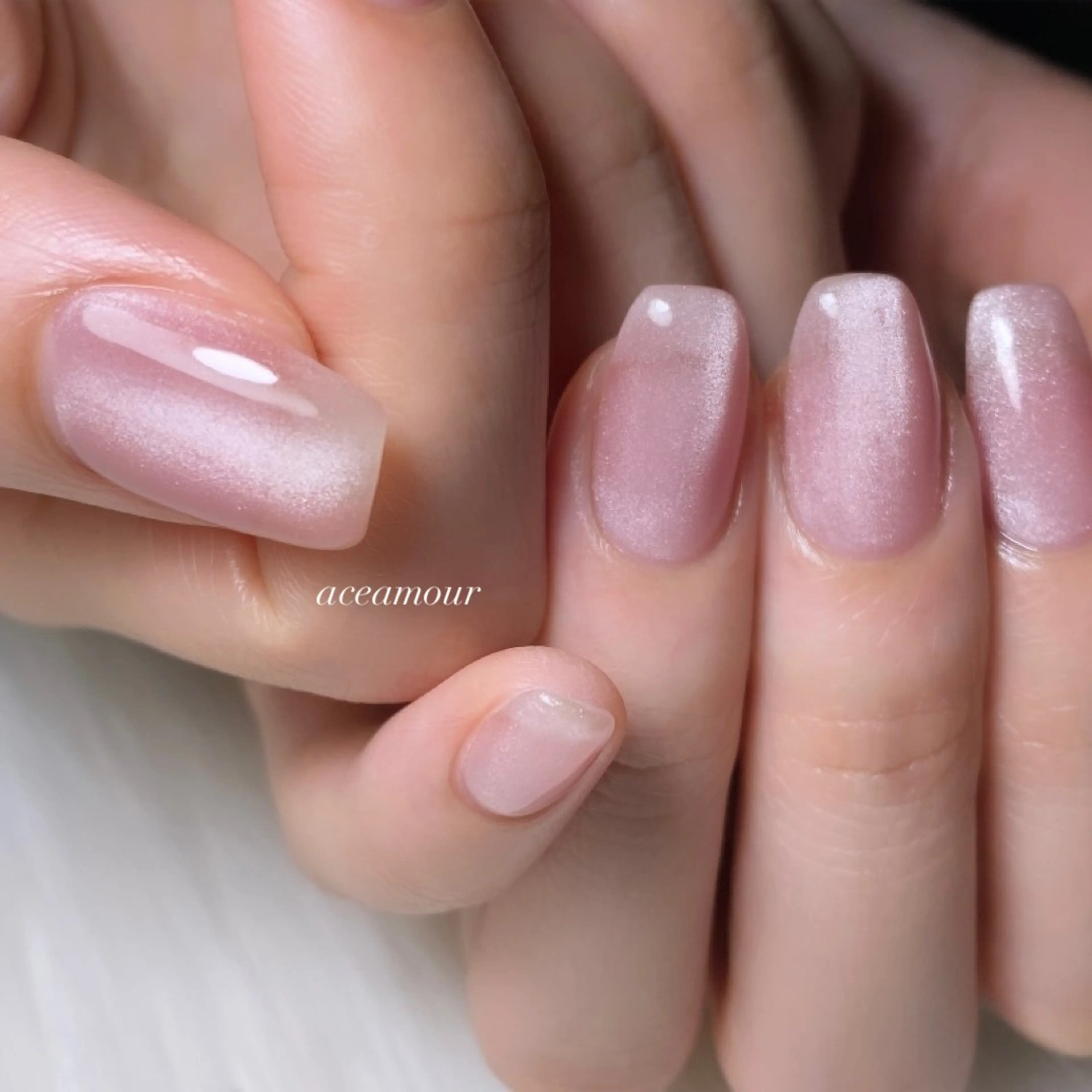 ネイル マグネットネイル ハンドネイル ネイル/耳つぼ /新ホワイトニングのネイルデザイン