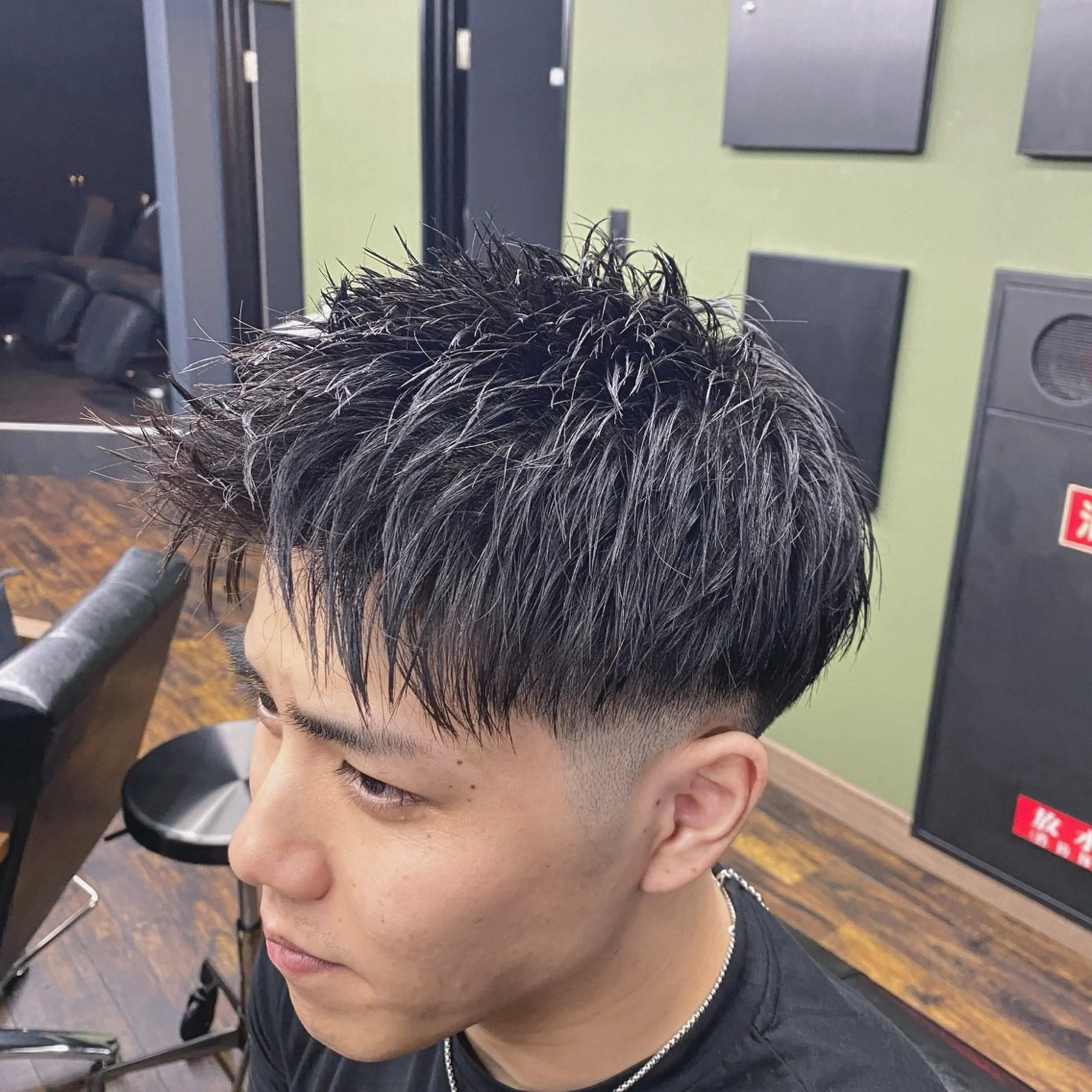 ショート メンズ フェードカット カット 志厳/メンズ特化 /メンズパーマのヘアスタイル