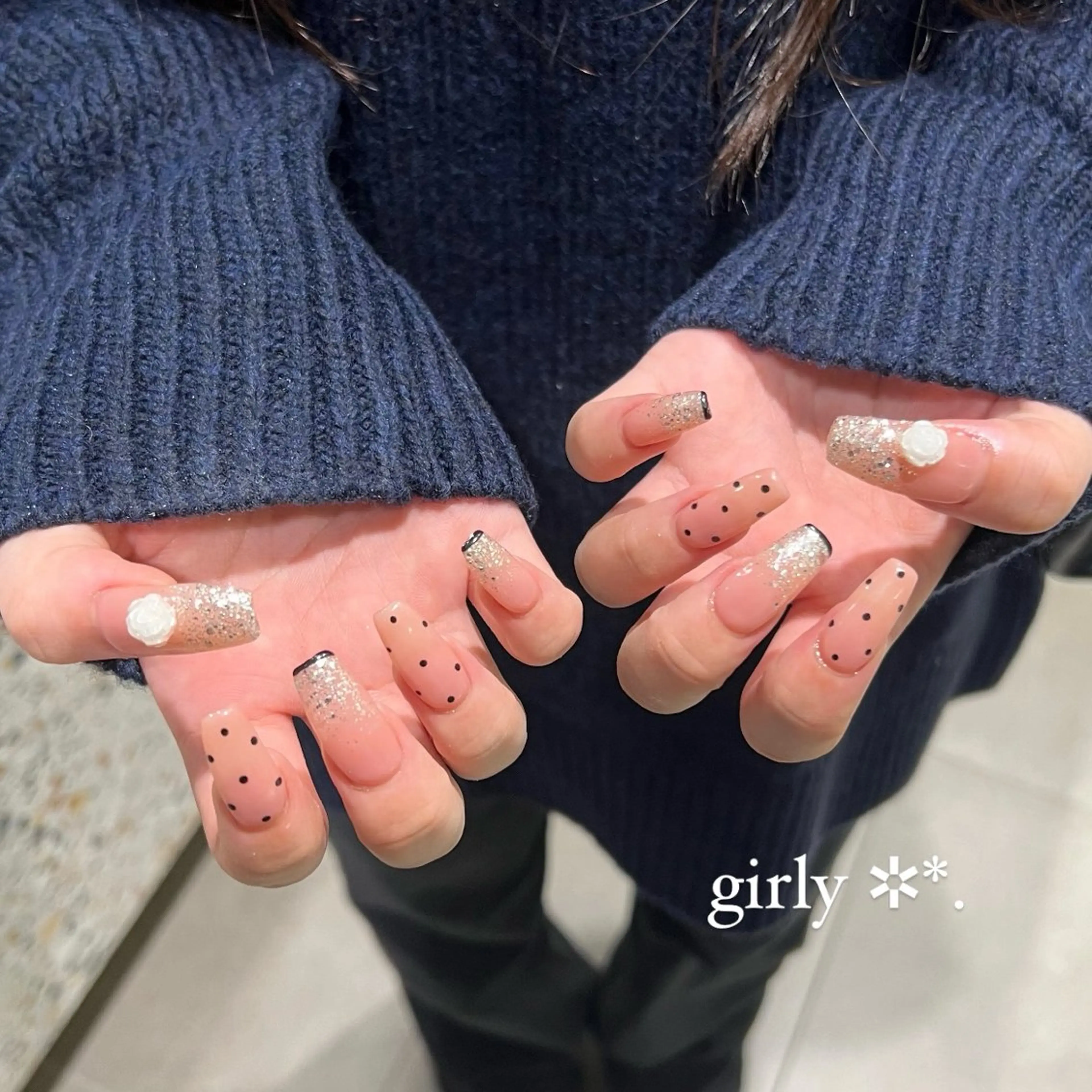 ネイル ハンドネイル WAVY_nail maoのネイルデザイン