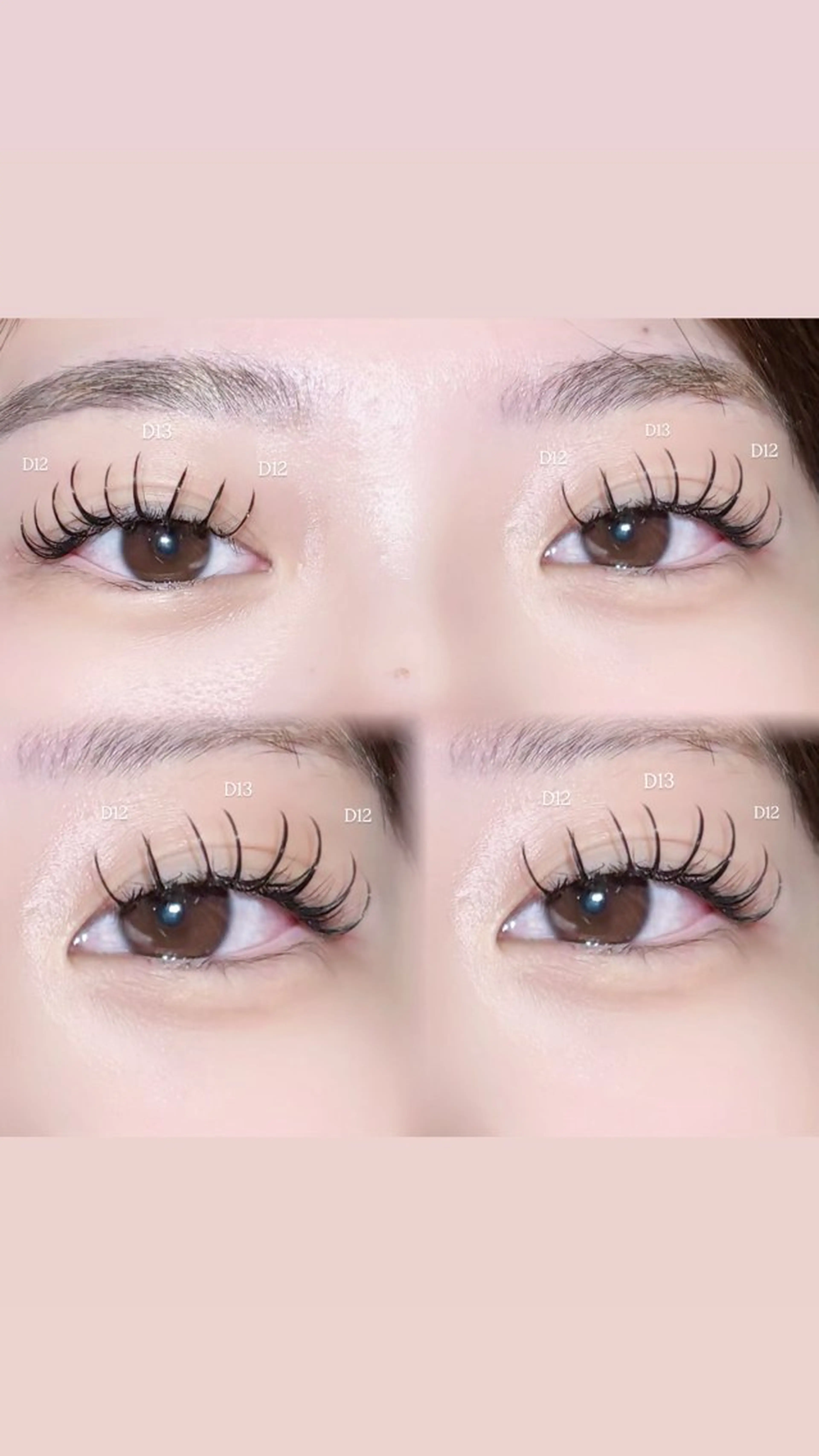 マツエク・マツパ バインドロック Dカール マツエク CreBiA あやか🎀のマツエク・マツパデザイン