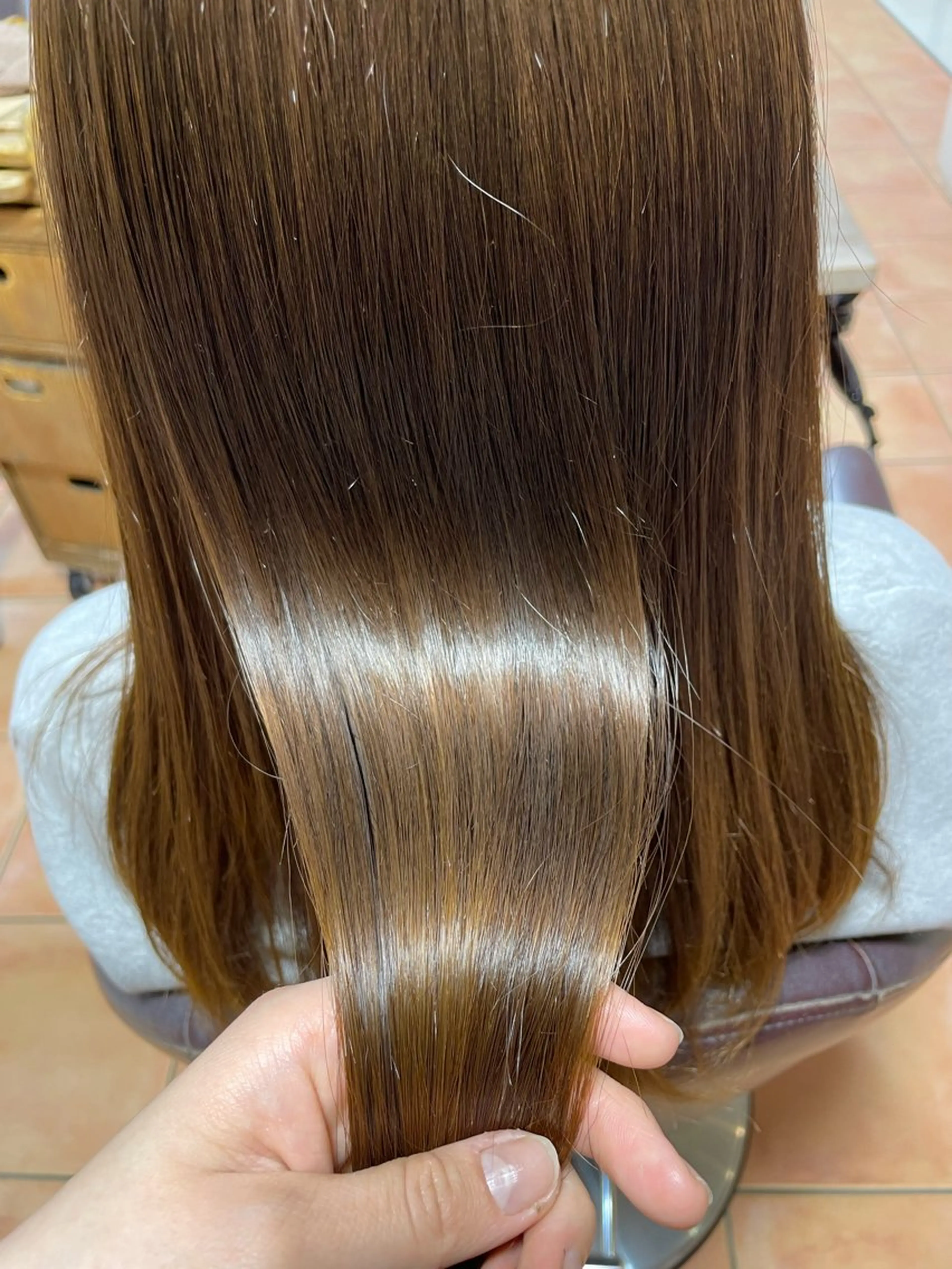 ミディアム 新宿 /透明感カラー レイヤー/NANAのヘアスタイル