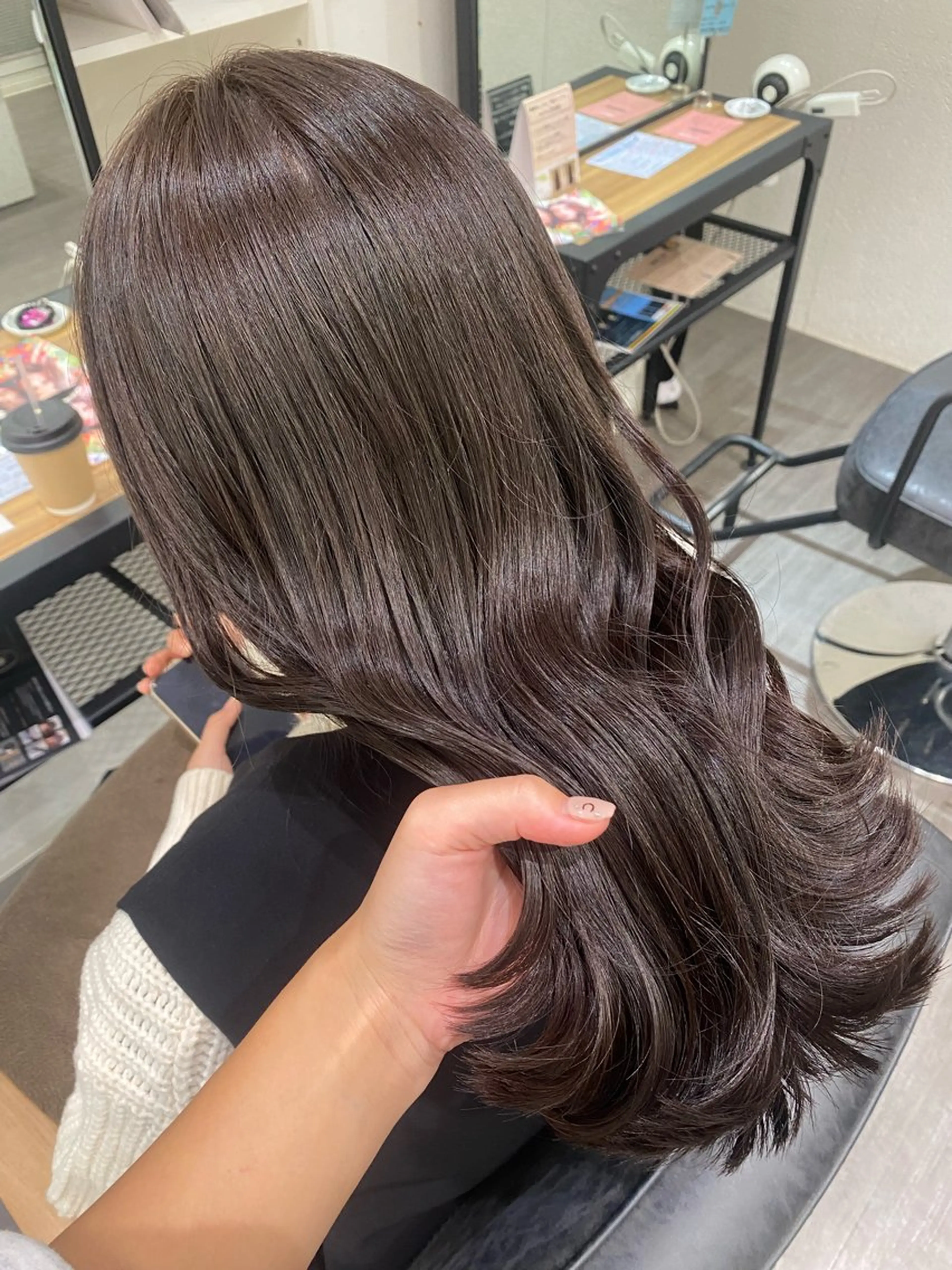 セミロング カット ヘアカラー cocotte🌿 amaneのヘアスタイル