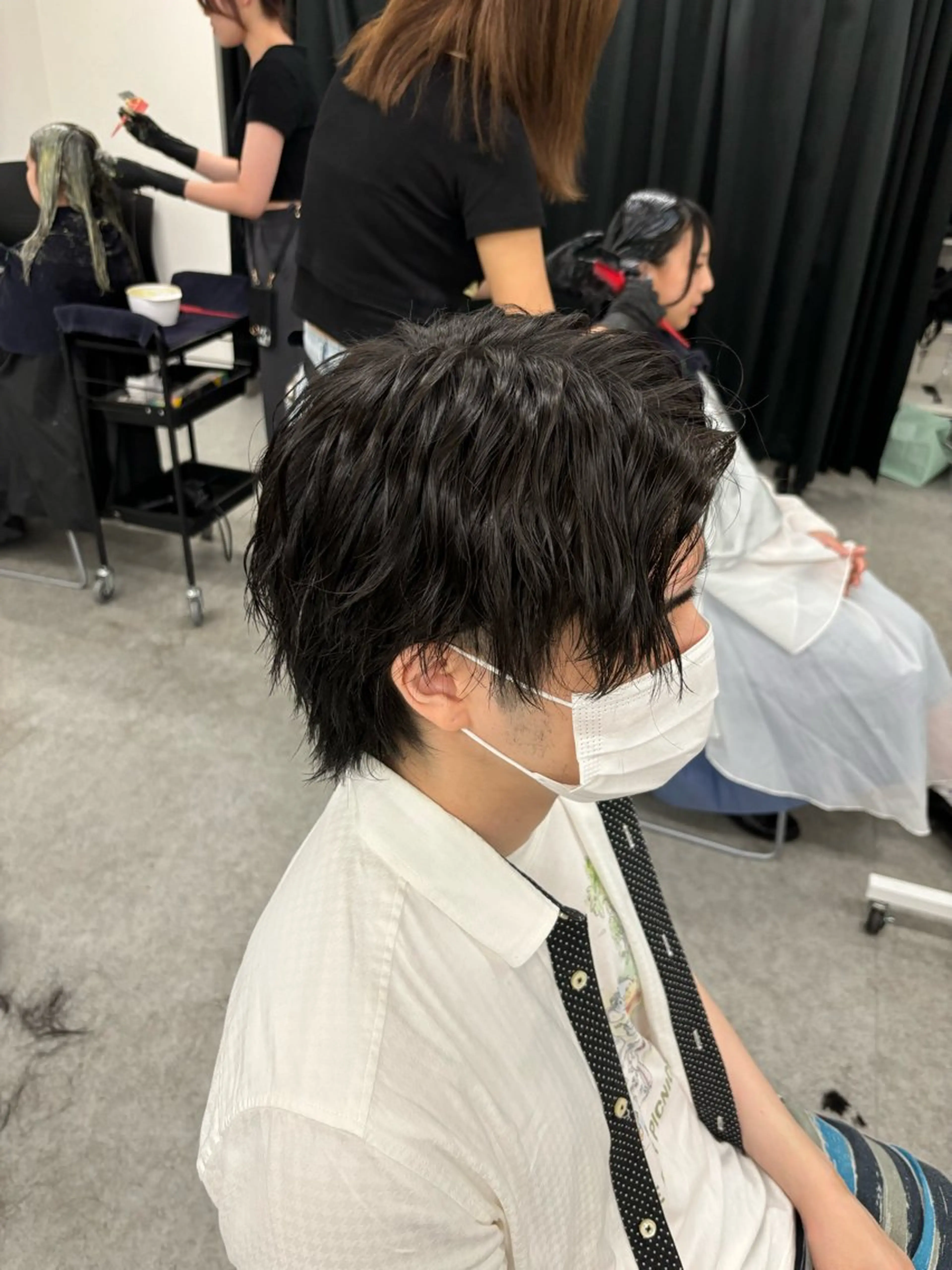 ショート メンズ カット ヘッドスパ ヘアセット 🫧韓国風透明感 ヘア🫧towaのヘアスタイル