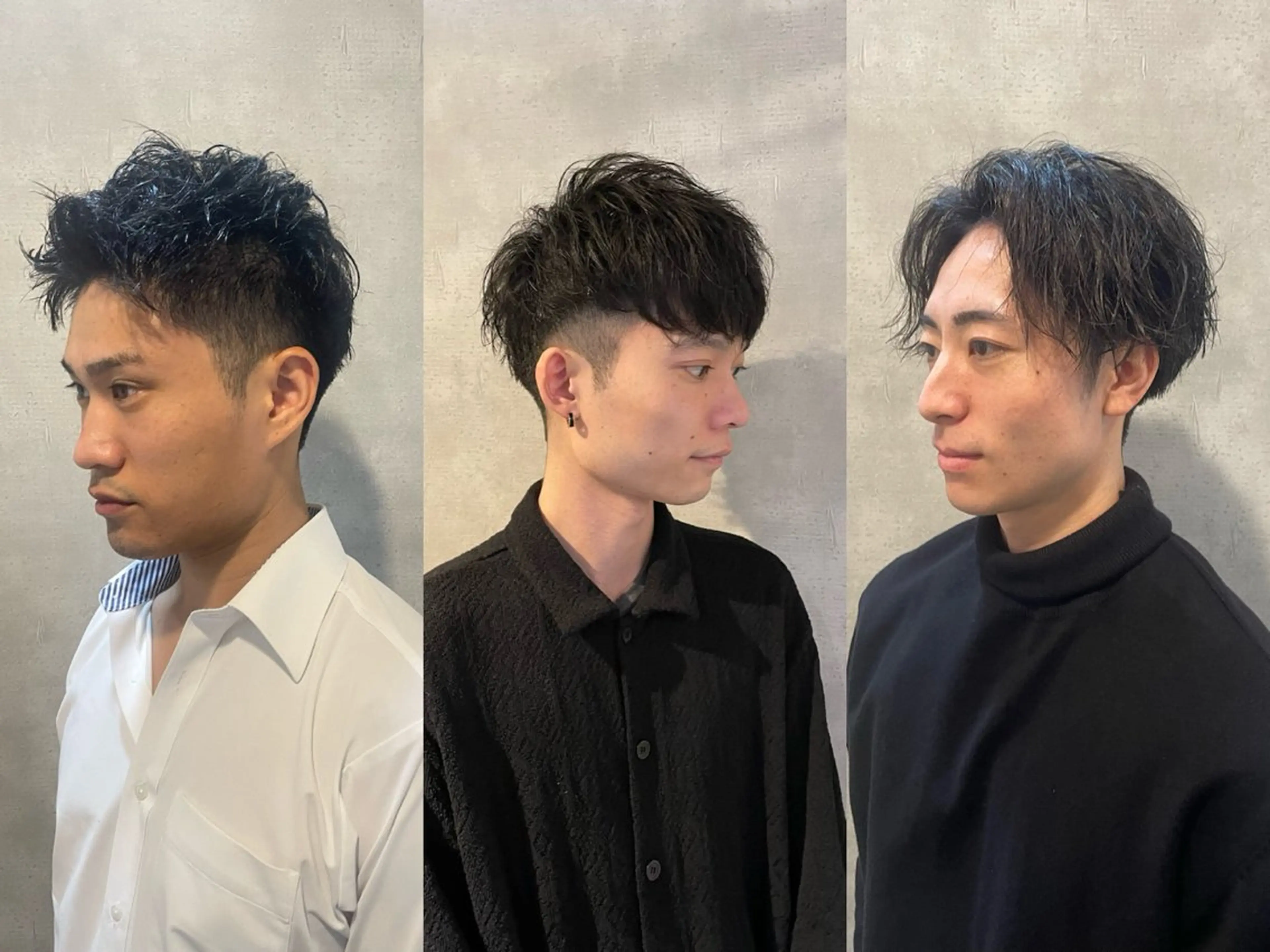 ショート メンズ カット ヘアセット フリーランスシェアサロンルレイル所属・心斎橋/メンズ /ルレイル/地形真希のヘアスタイル