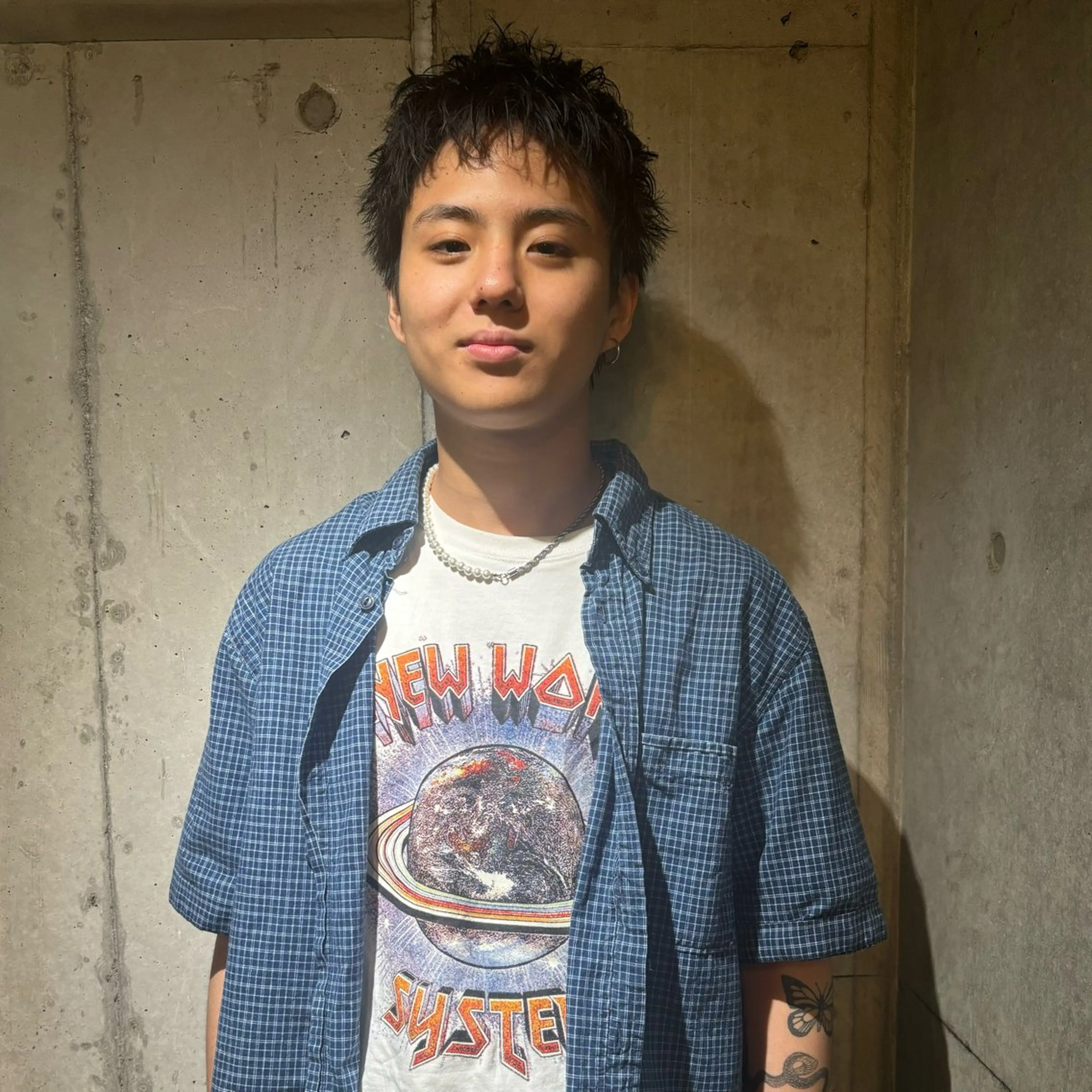 ショート メンズ カット トリートメント 南堀江🌿パーマ Tetsu【テツ】のヘアスタイル