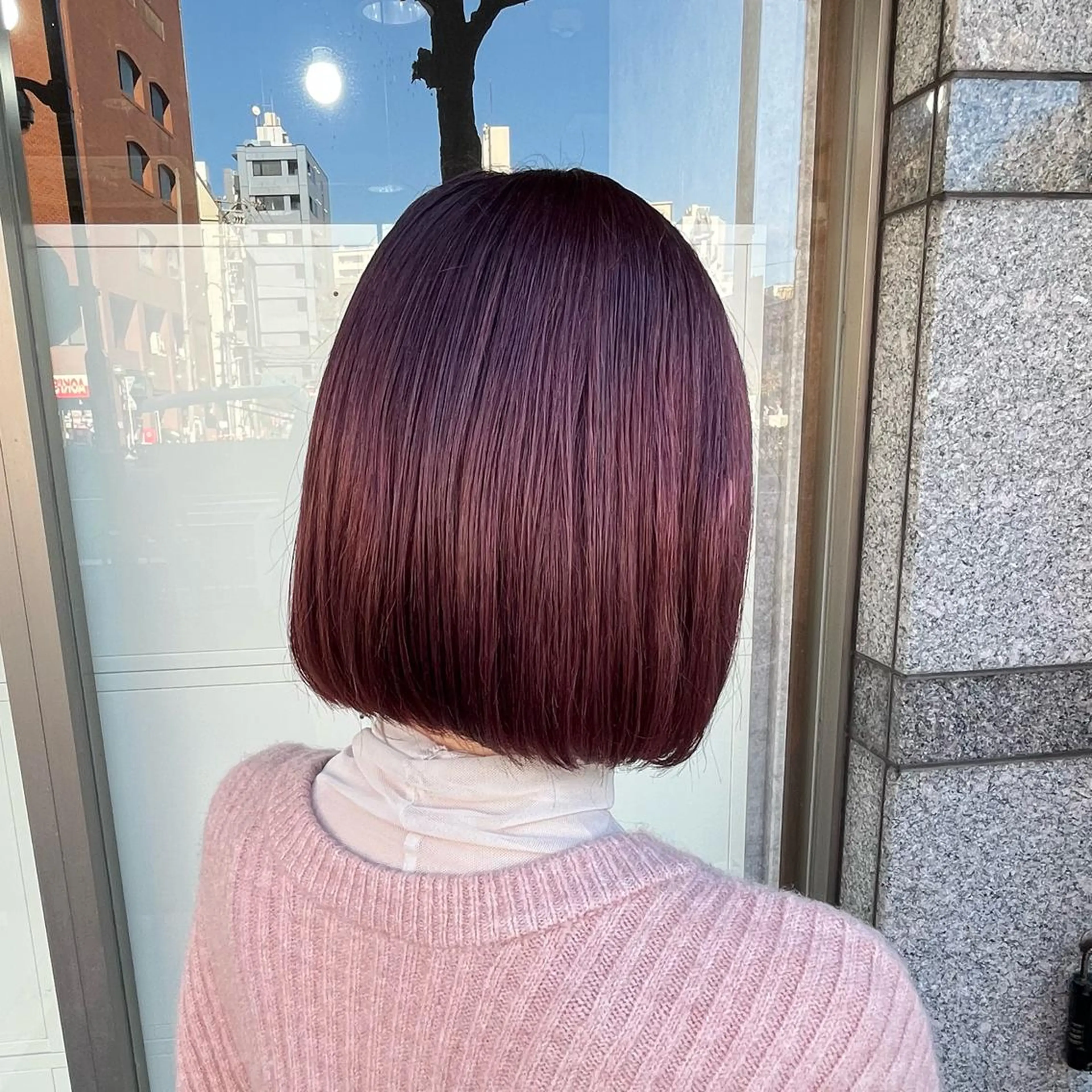 ショート カラー あ あのヘアスタイル