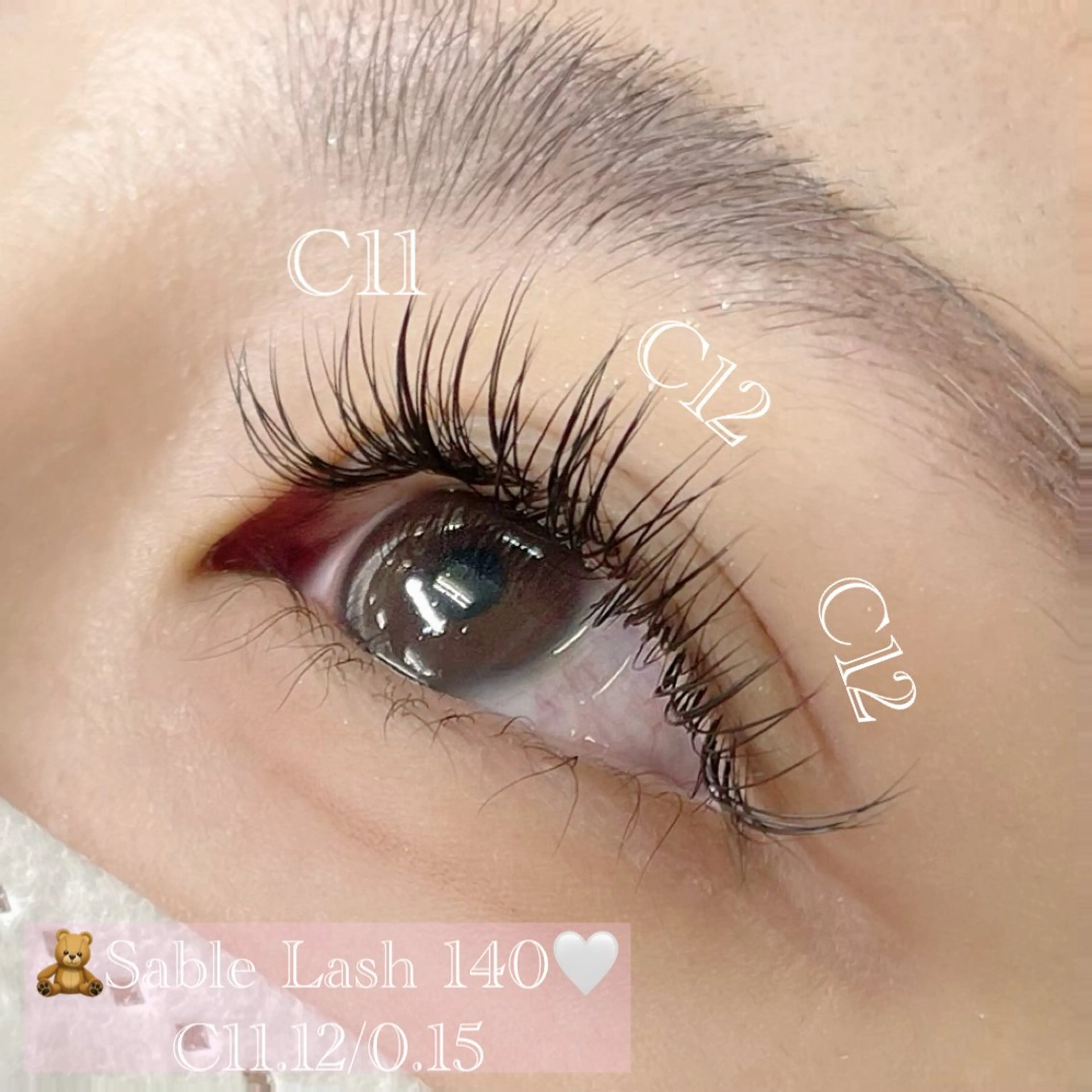 マツエク・マツパ TRU NAIL&EYE カレッタ汐留店所属・🧸TRU🍯 RIO🤍のマツエク・マツパデザイン