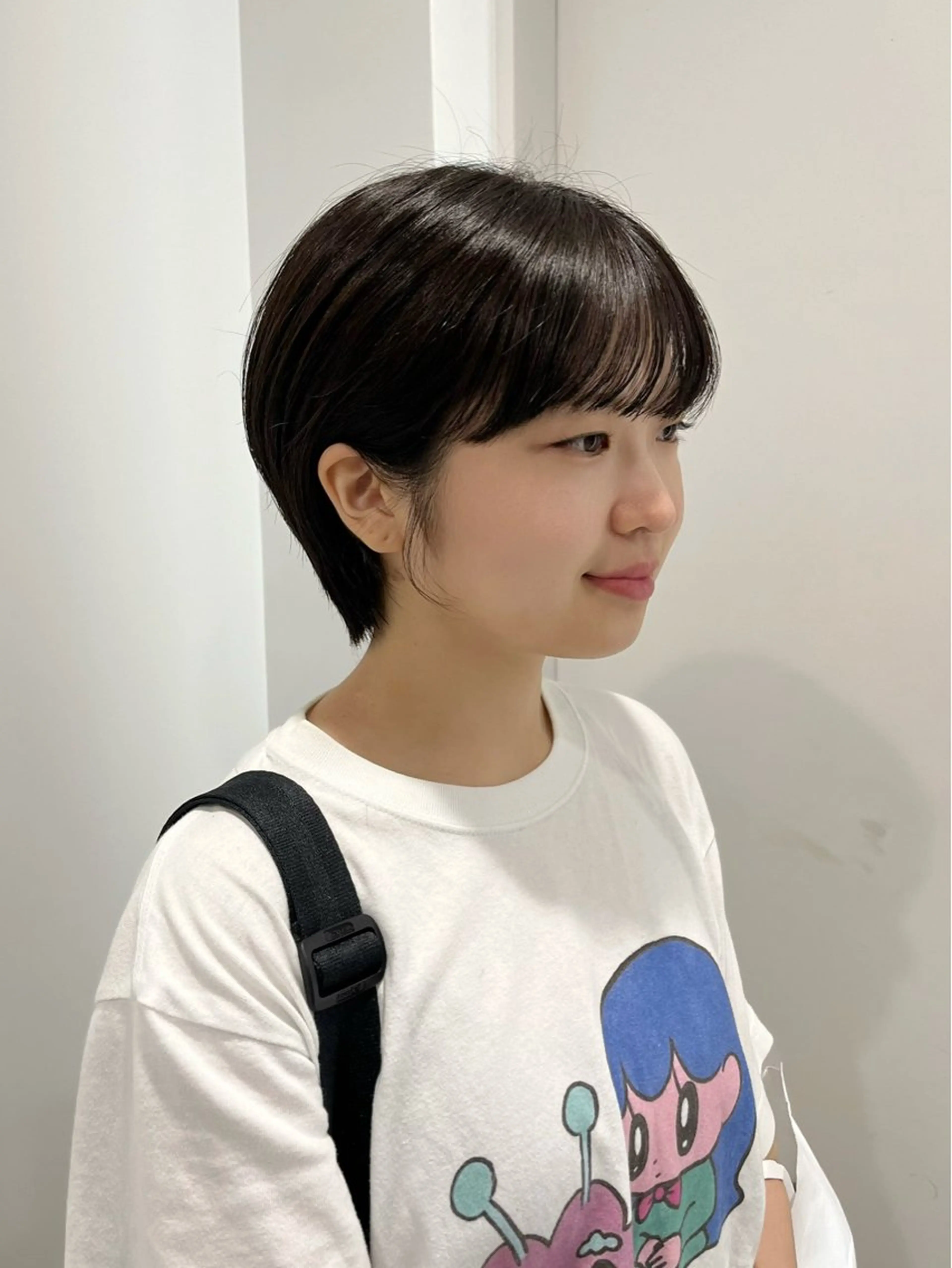 ショート モテヘア/グレージュ /ボブ/前原汐🎐のヘアスタイル