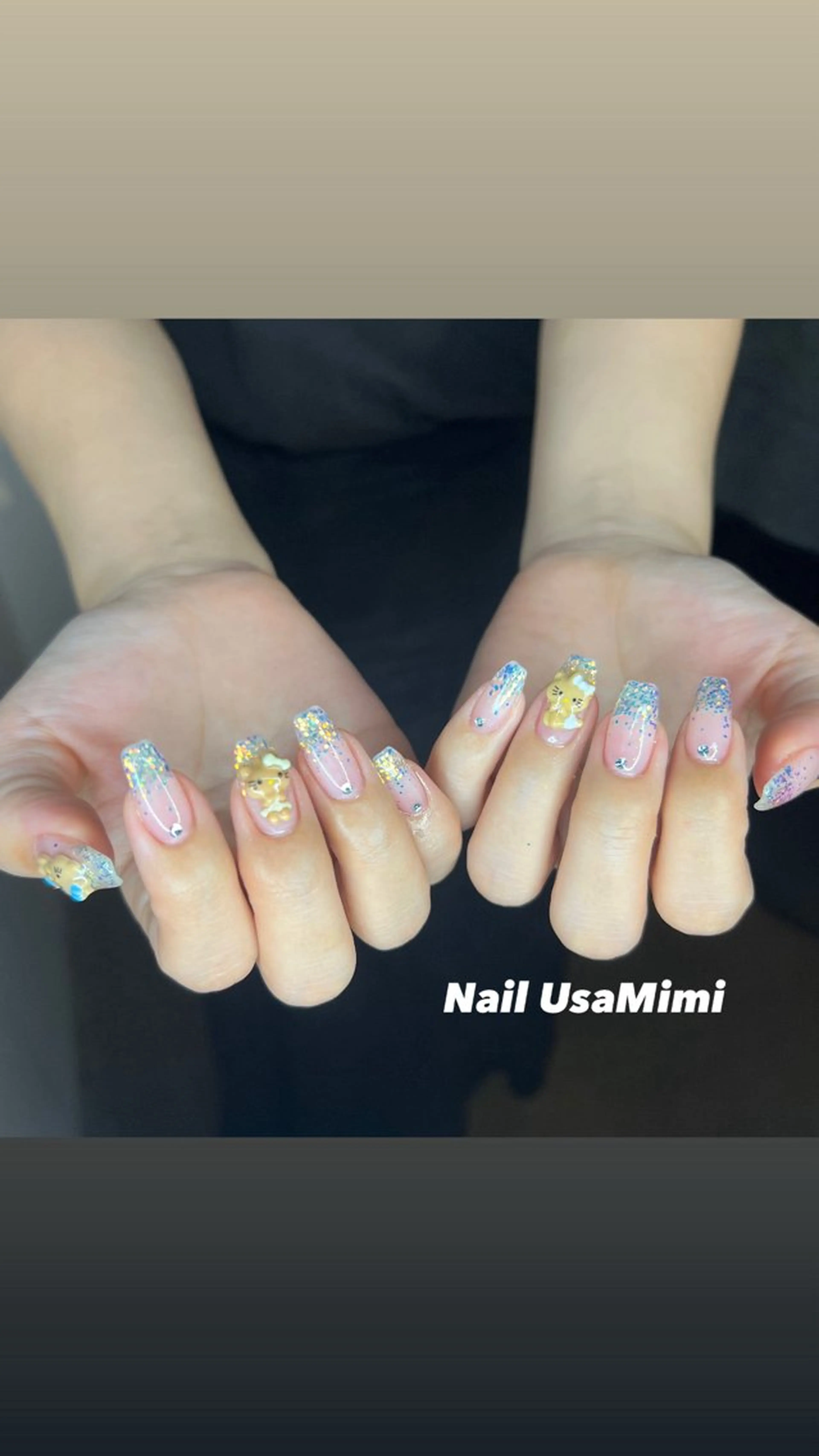 ネイル ジェルネイル マグネットネイル 持ち込み ワンカラーネイル パラジェル ハンドネイル 本町NailUsa Mimi RIKOのネイルデザイン