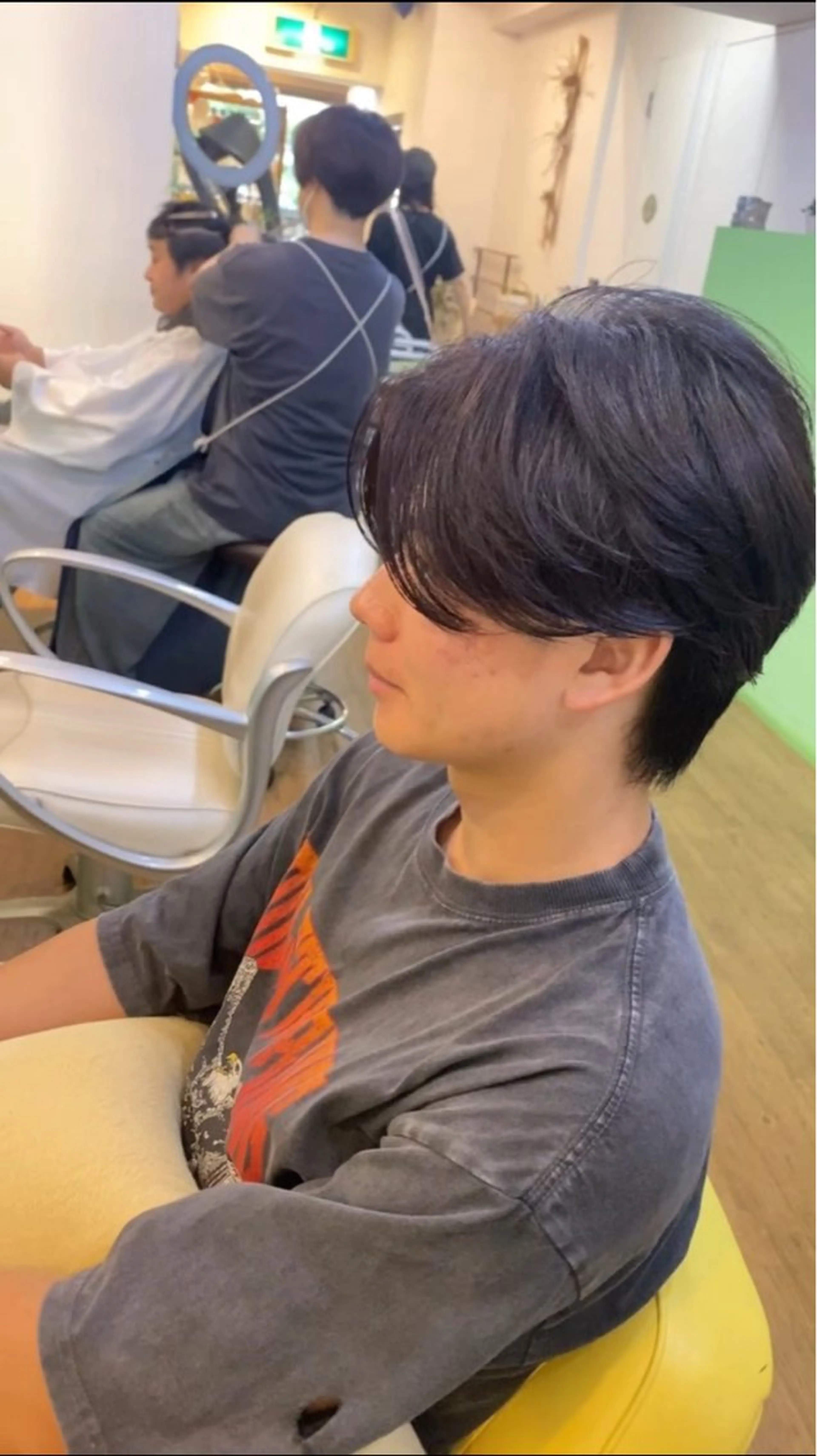 ヘアアレンジ メンズ カット メンズ特化 エシカル　松原大将のヘアスタイル