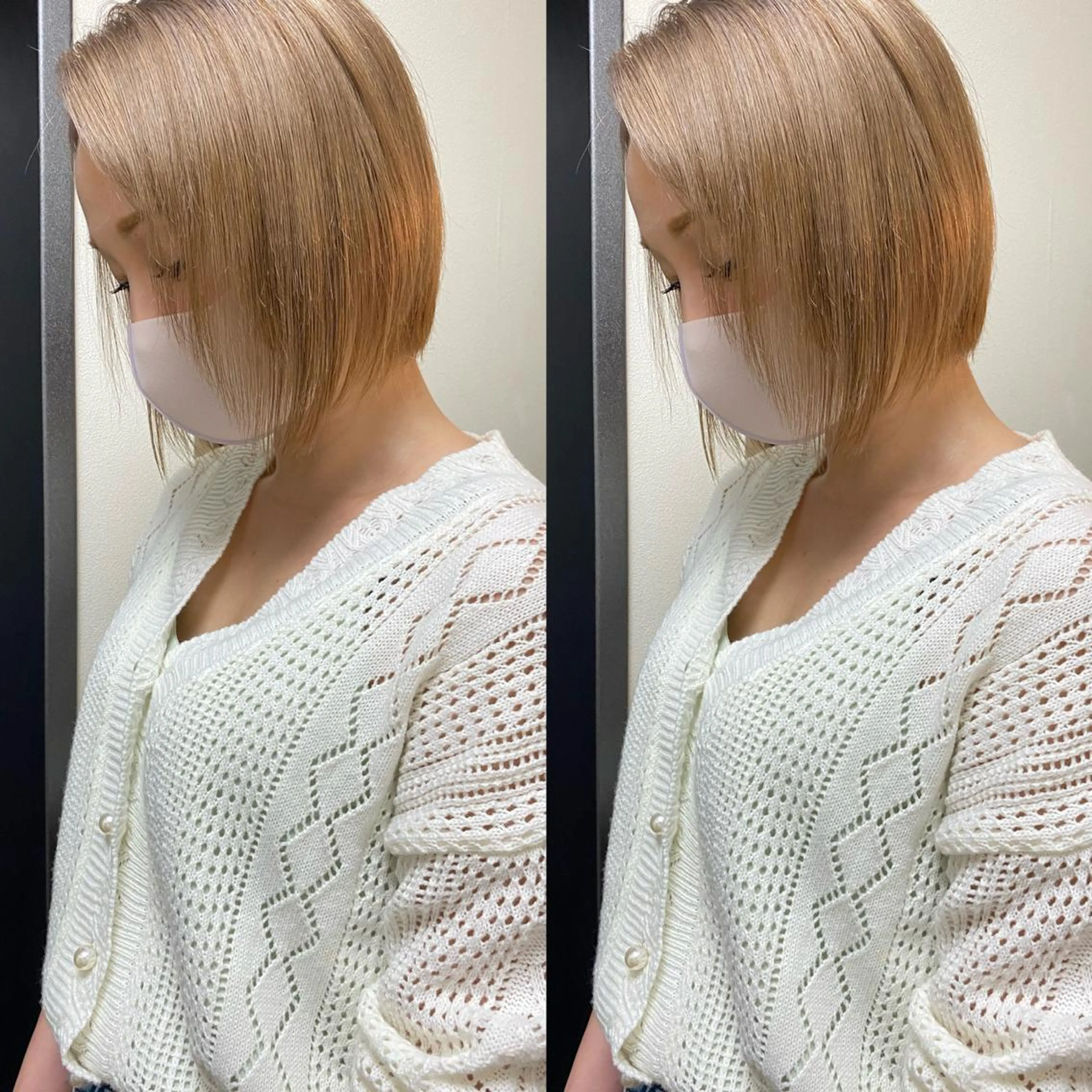 ショート カラー ⭐️横浜ブリーチ特化 美容師　堤涼⭐️のヘアスタイル