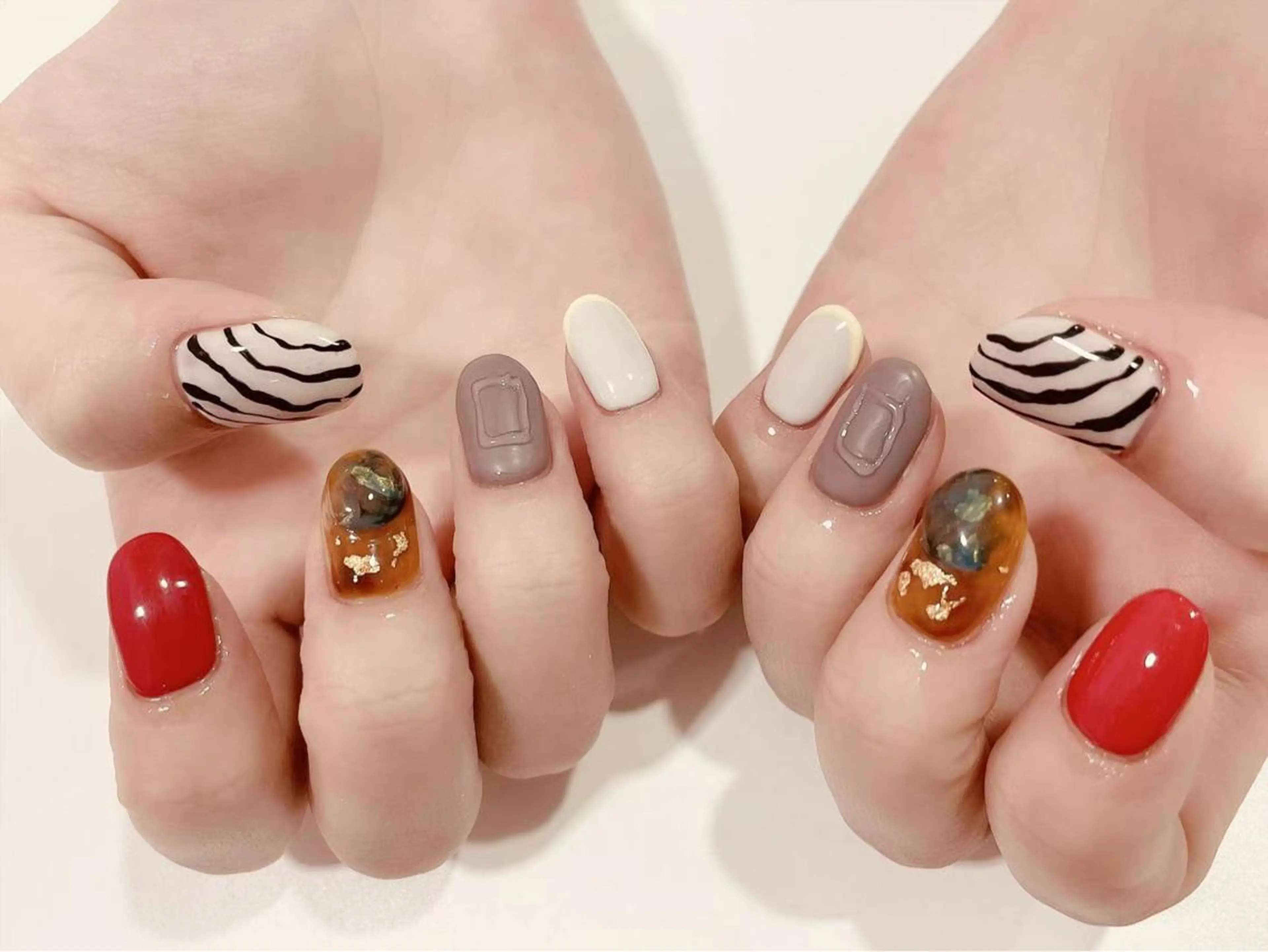 ネイル 長さだし専門店 M2　rikaのネイルデザイン