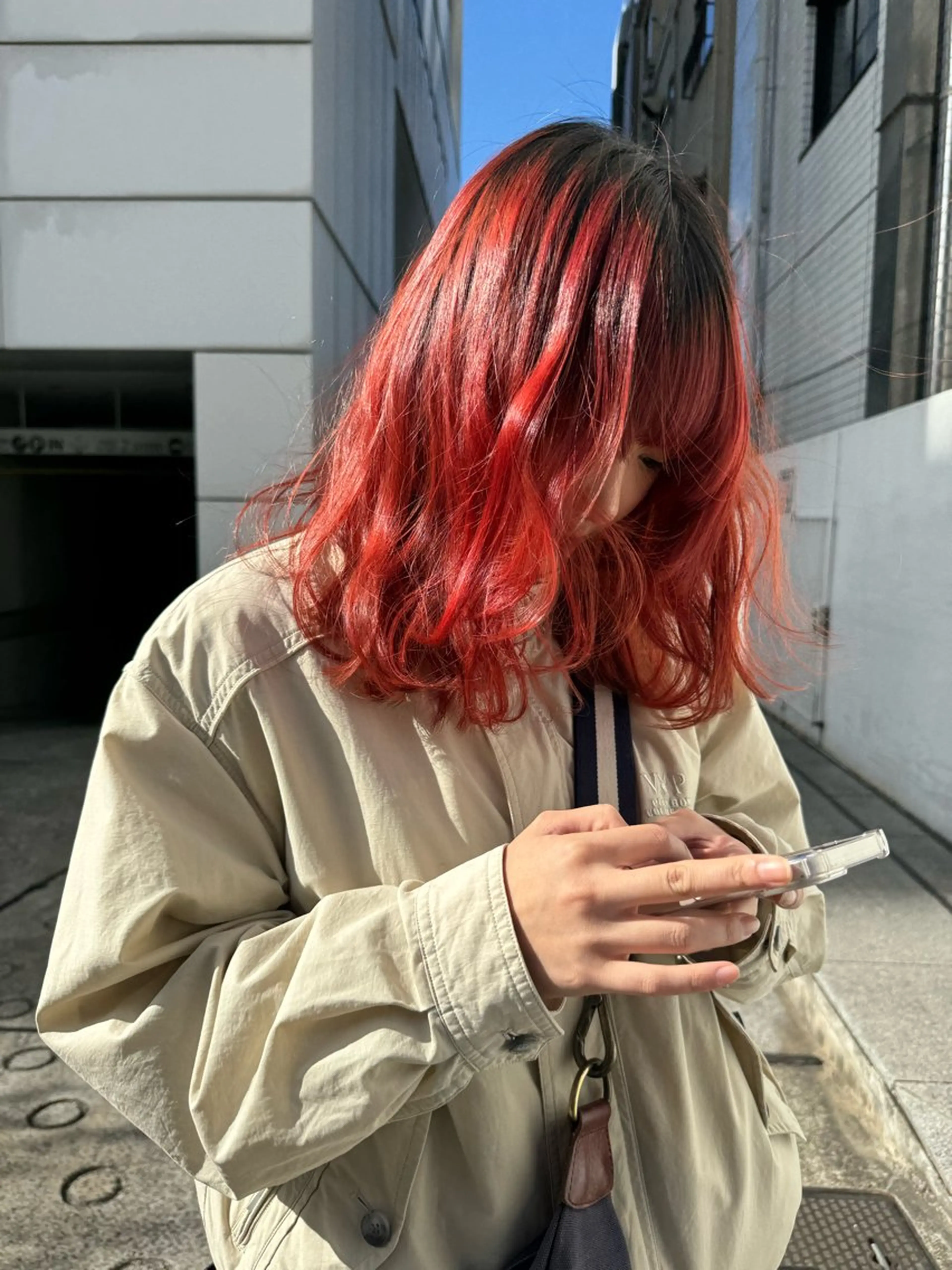 セミロング カラー GO TODAY シェアサロン Flos店所属・耳つぼジュエリー 👂🏻🌸ayaのエステ・リラクイメージ