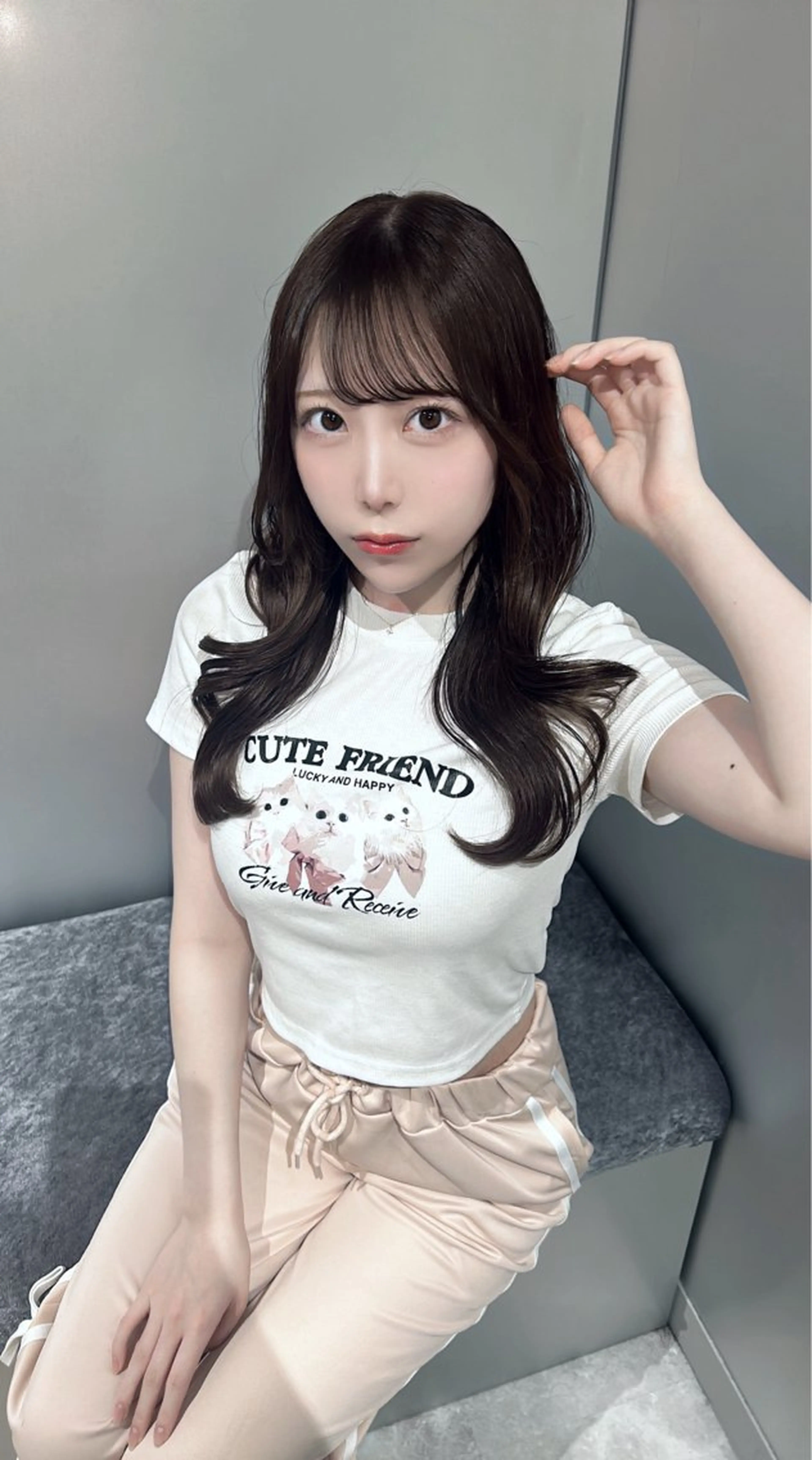 ロング カラー ヘアアレンジ カット ヘアカラー トリートメント 💎韓国レイヤー ×エクステゆうま💎のヘアスタイル