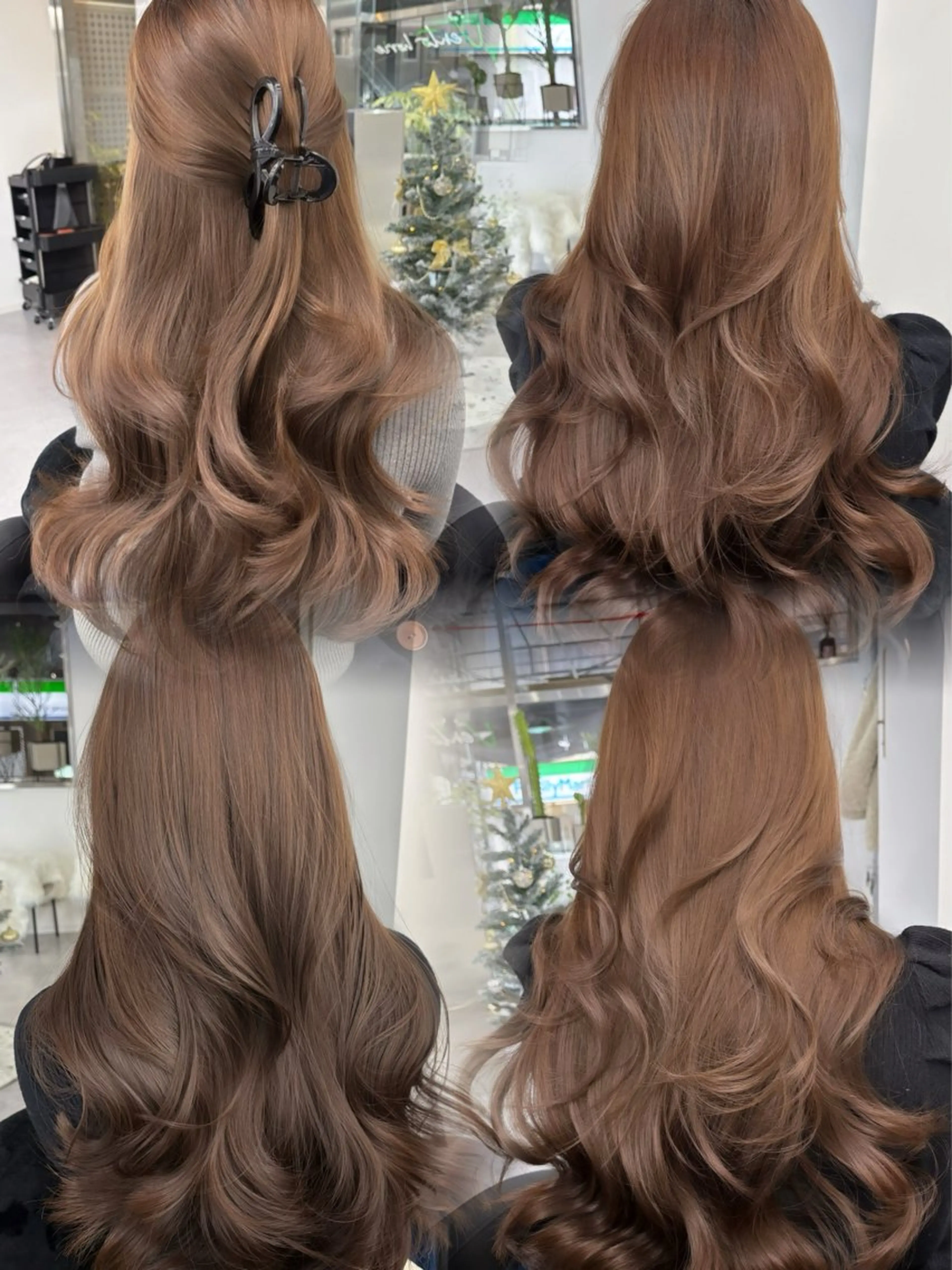 ロング カラー ヘアカラー Ardore 韓国風カラー大阪のヘアスタイル