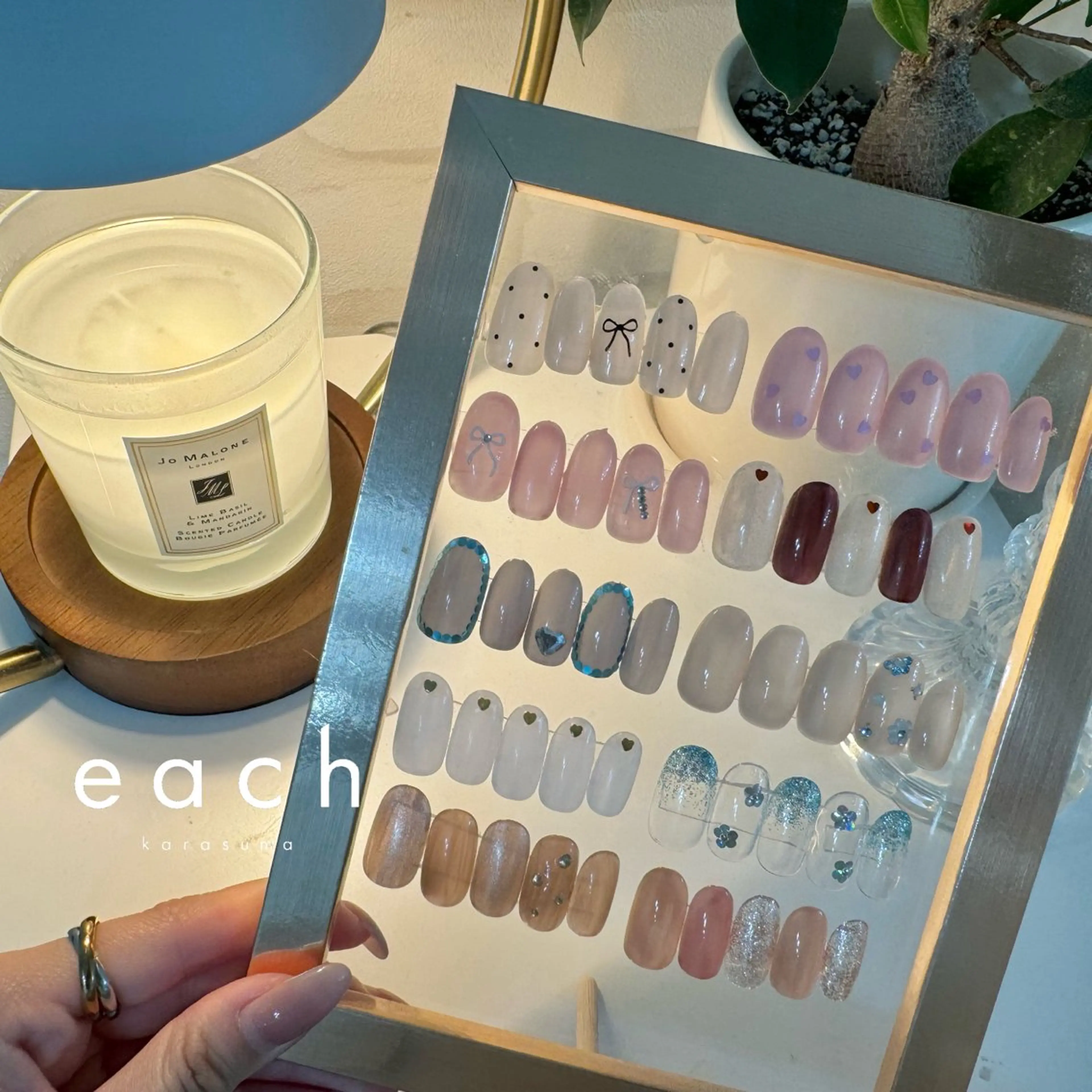 ネイル each sakuraのネイルデザイン