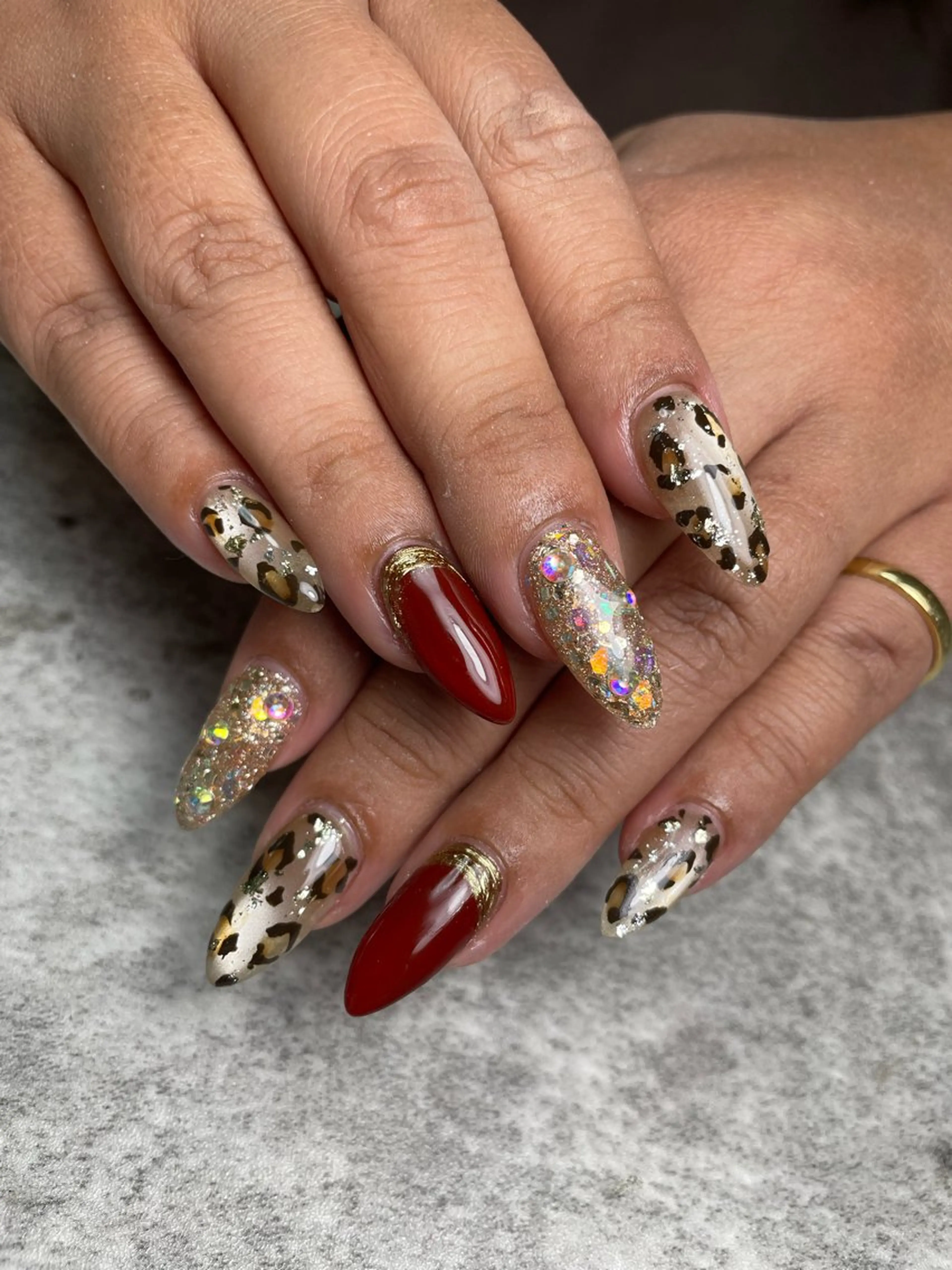 ネイル 長さ出し 持ち込み ハンドネイル RISA joie nailのネイルデザイン