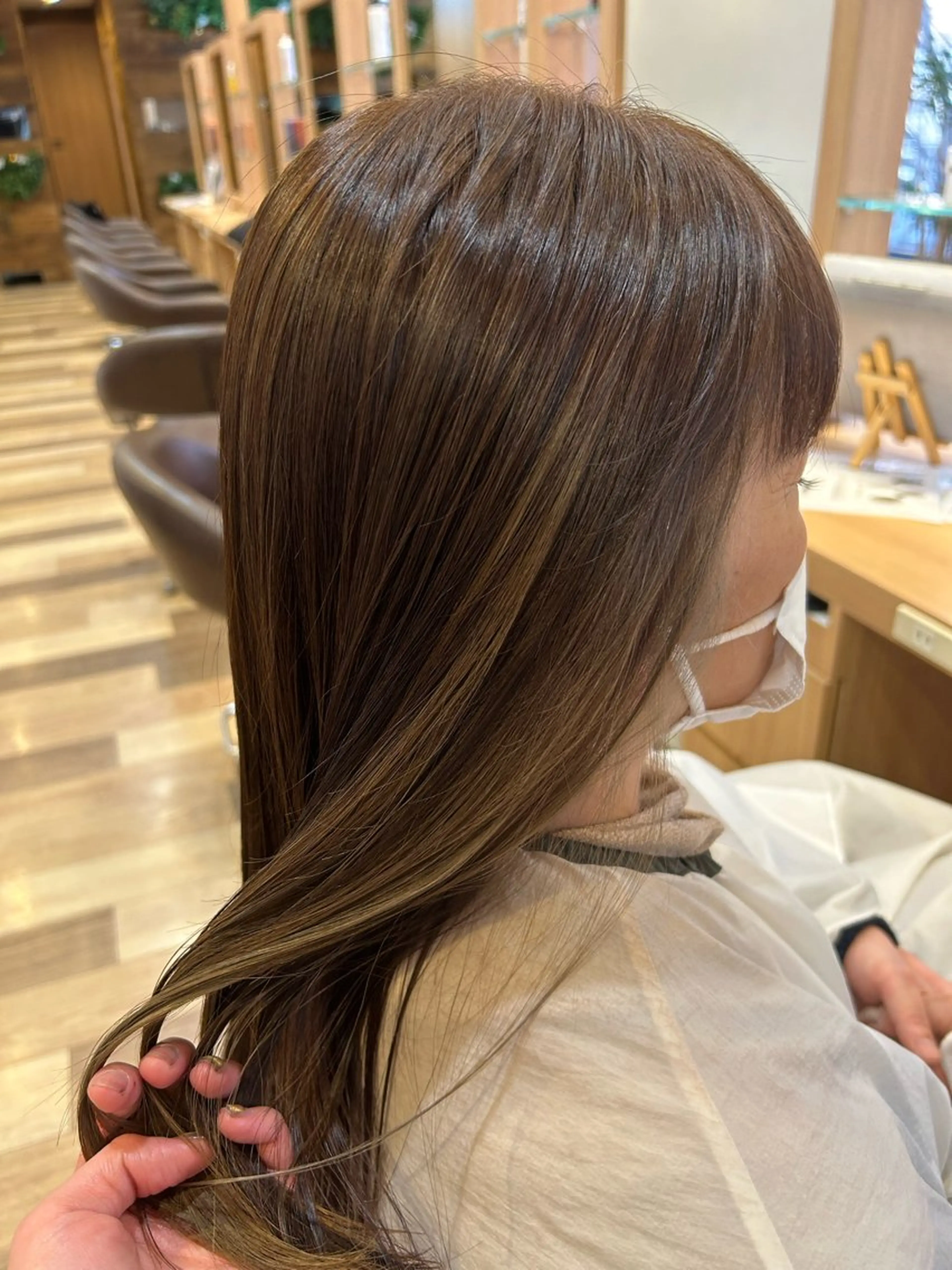 ロング Dali 新さっぽろ店所属・Dali 新さっぽろ Ricoのヘアスタイル