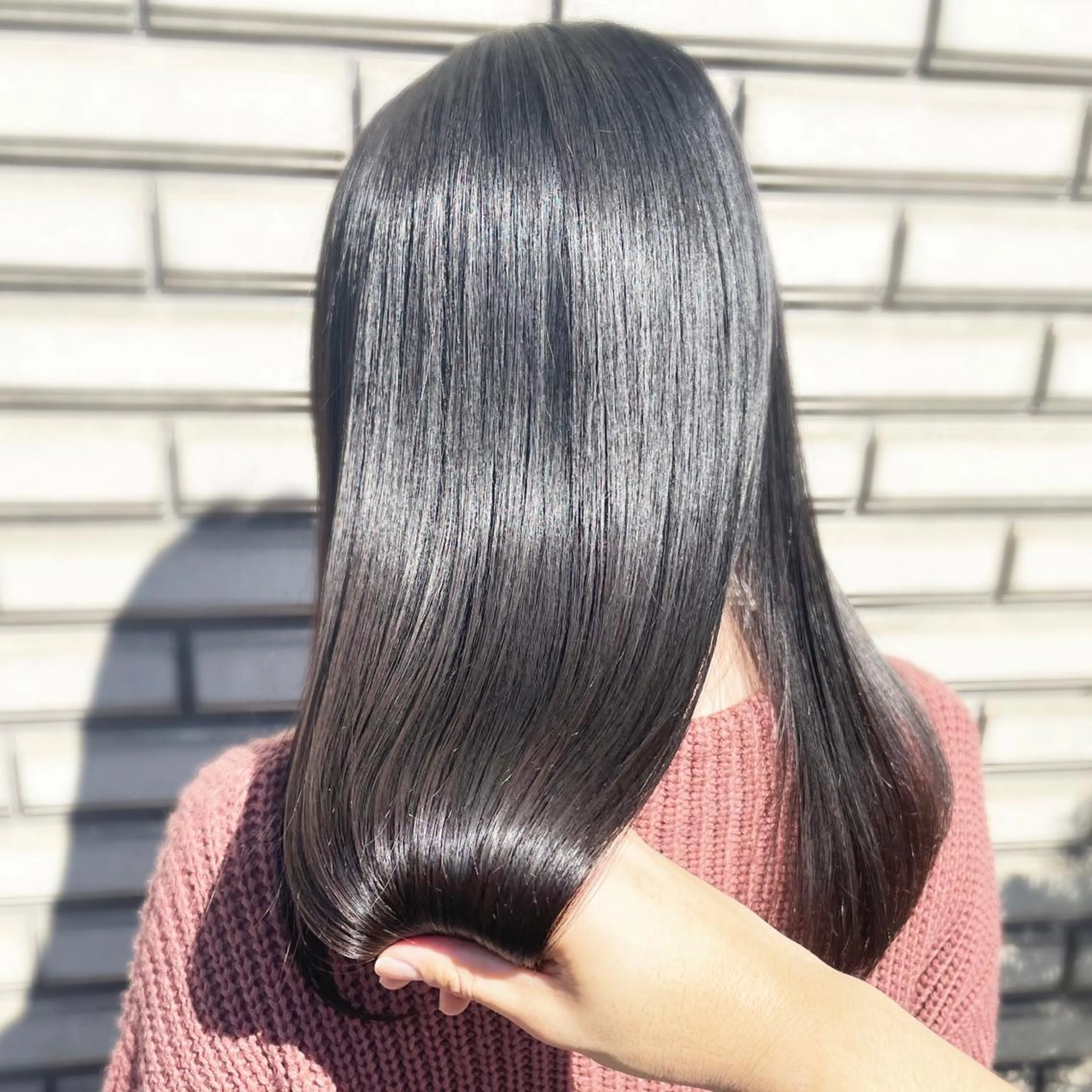 セミロング カット 縮毛矯正 トリートメント 🦋韓国系指名No1 店長/圓山 祐也🦋のヘアスタイル